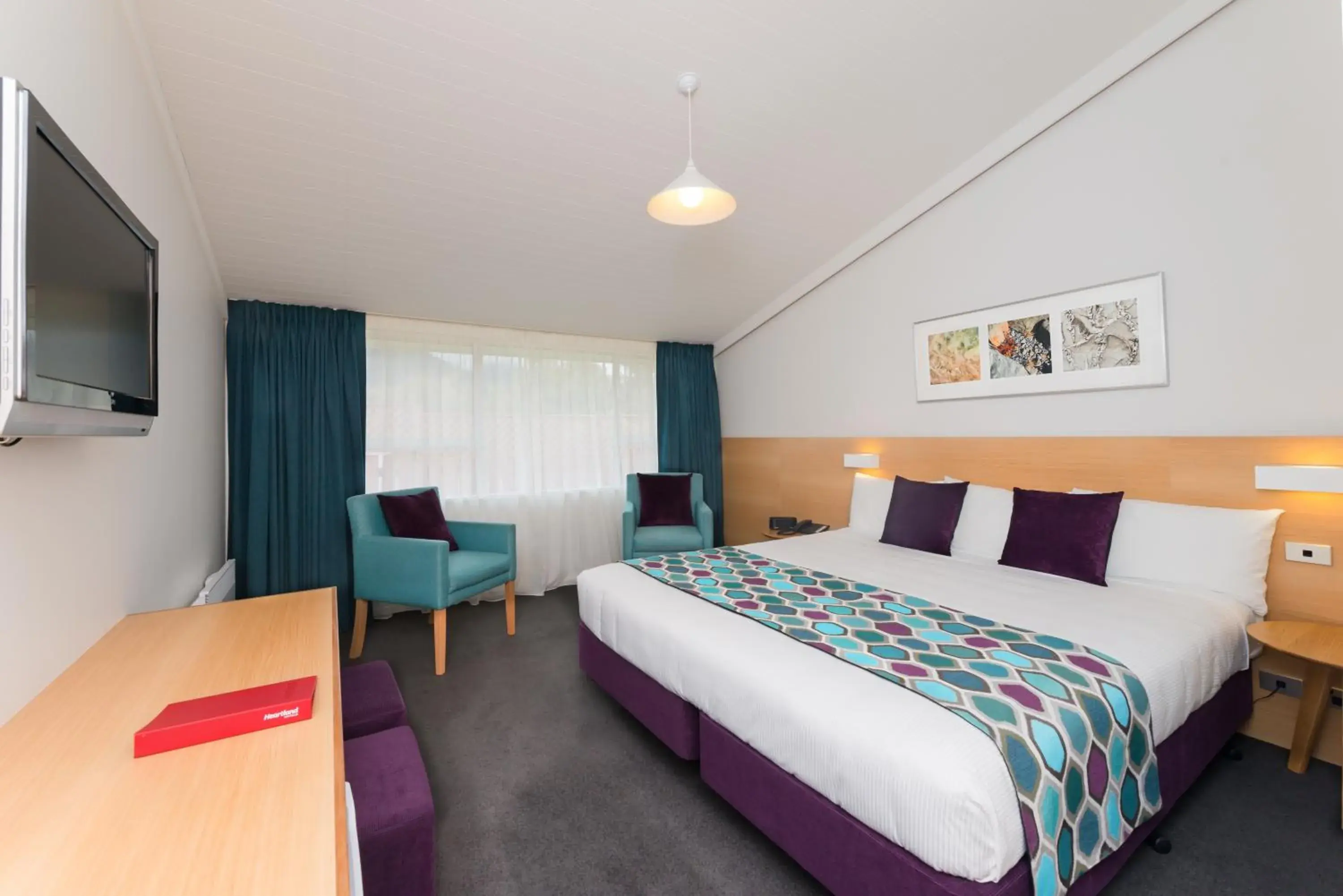 Bedroom, Bed in Heartland Hotel Fox Glacier Bedroom, Bed in Heartland Hotel Fox Glacier