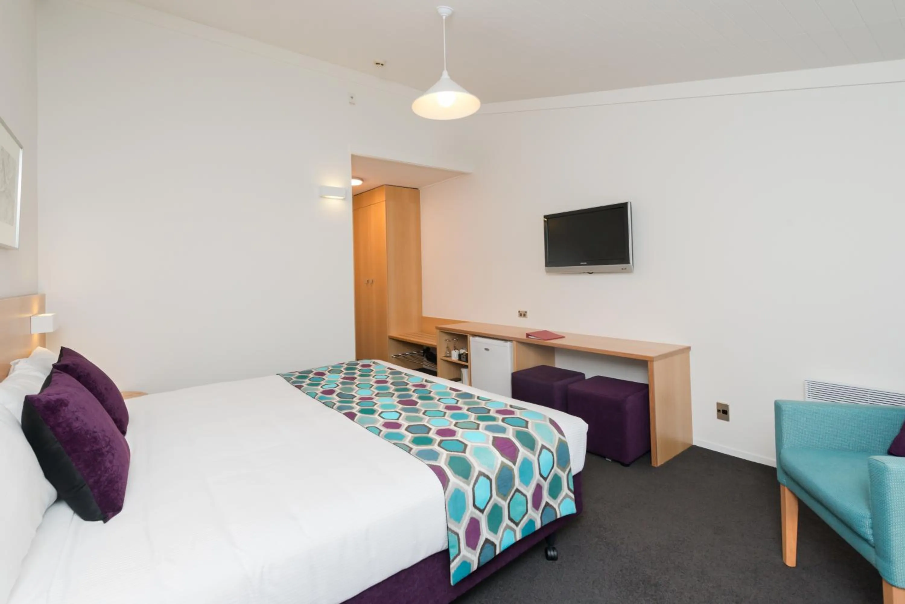 Bedroom, Bed in Heartland Hotel Fox Glacier