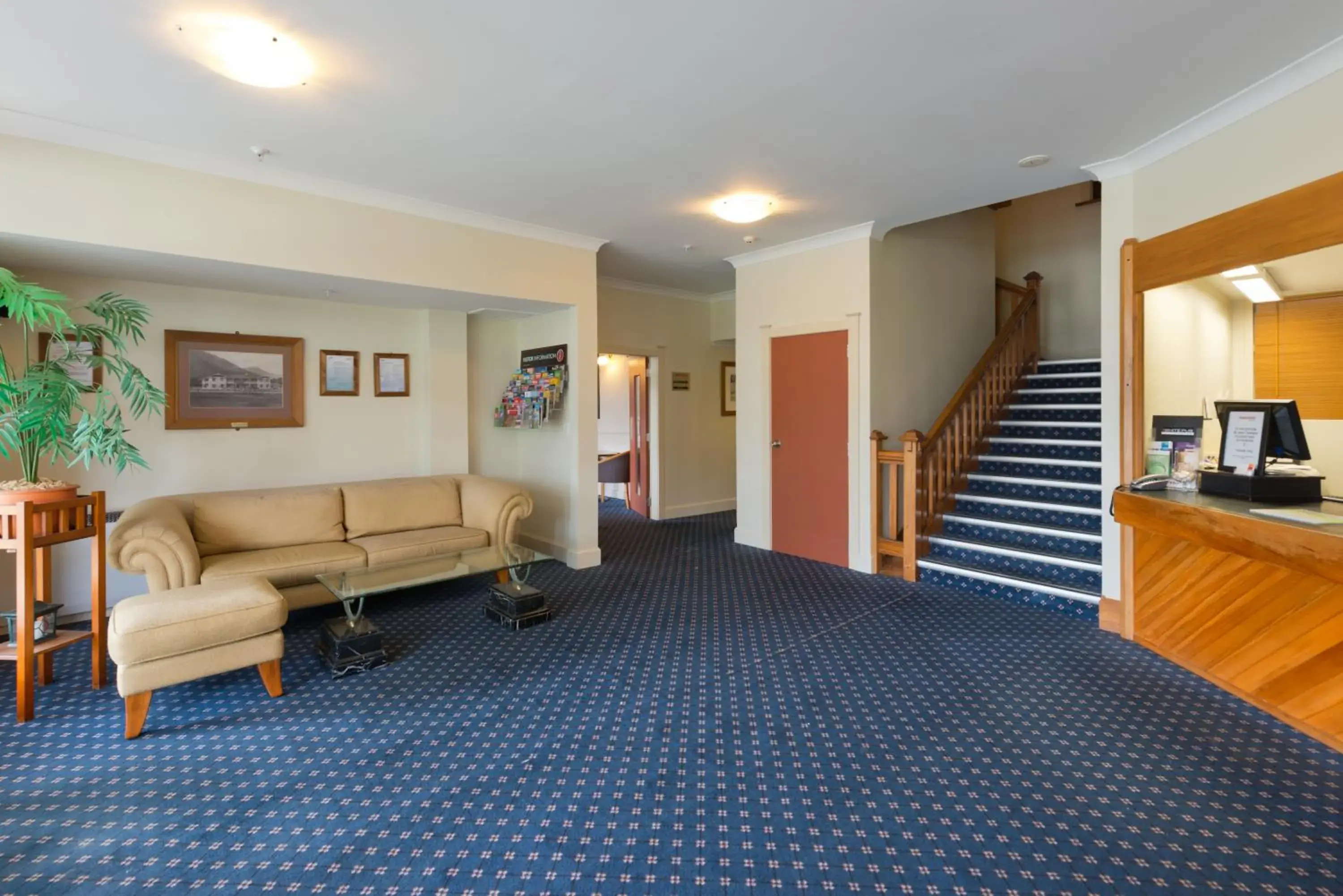 Lobby or reception in Heartland Hotel Fox Glacier Lobby or reception in Heartland Hotel Fox Glacier
