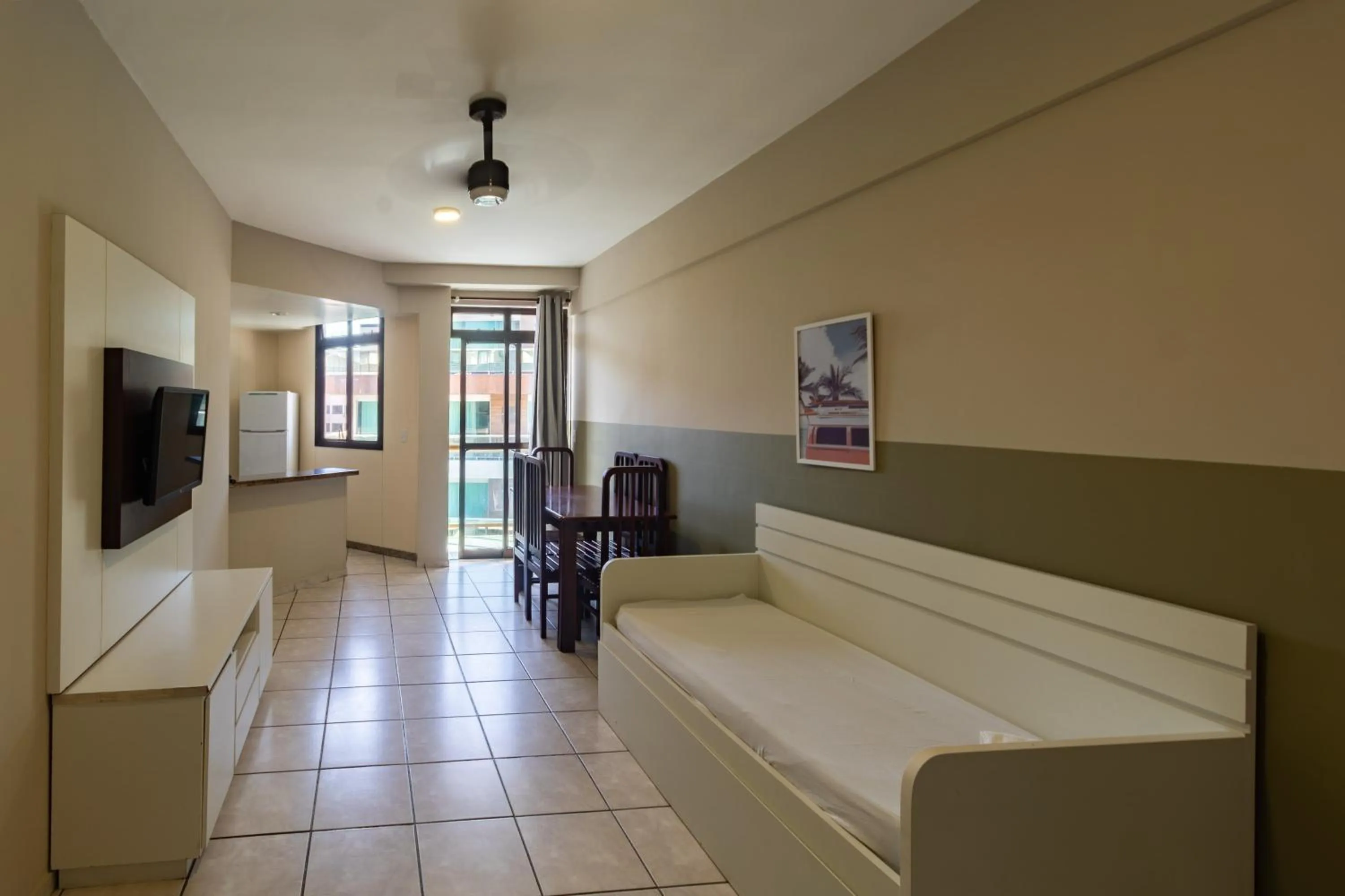 Bed in Apart Hotel Porto Príncipe