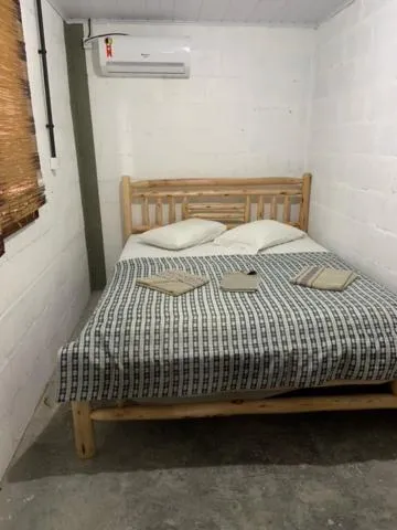 Bed in Pousada Villa Da Guarda