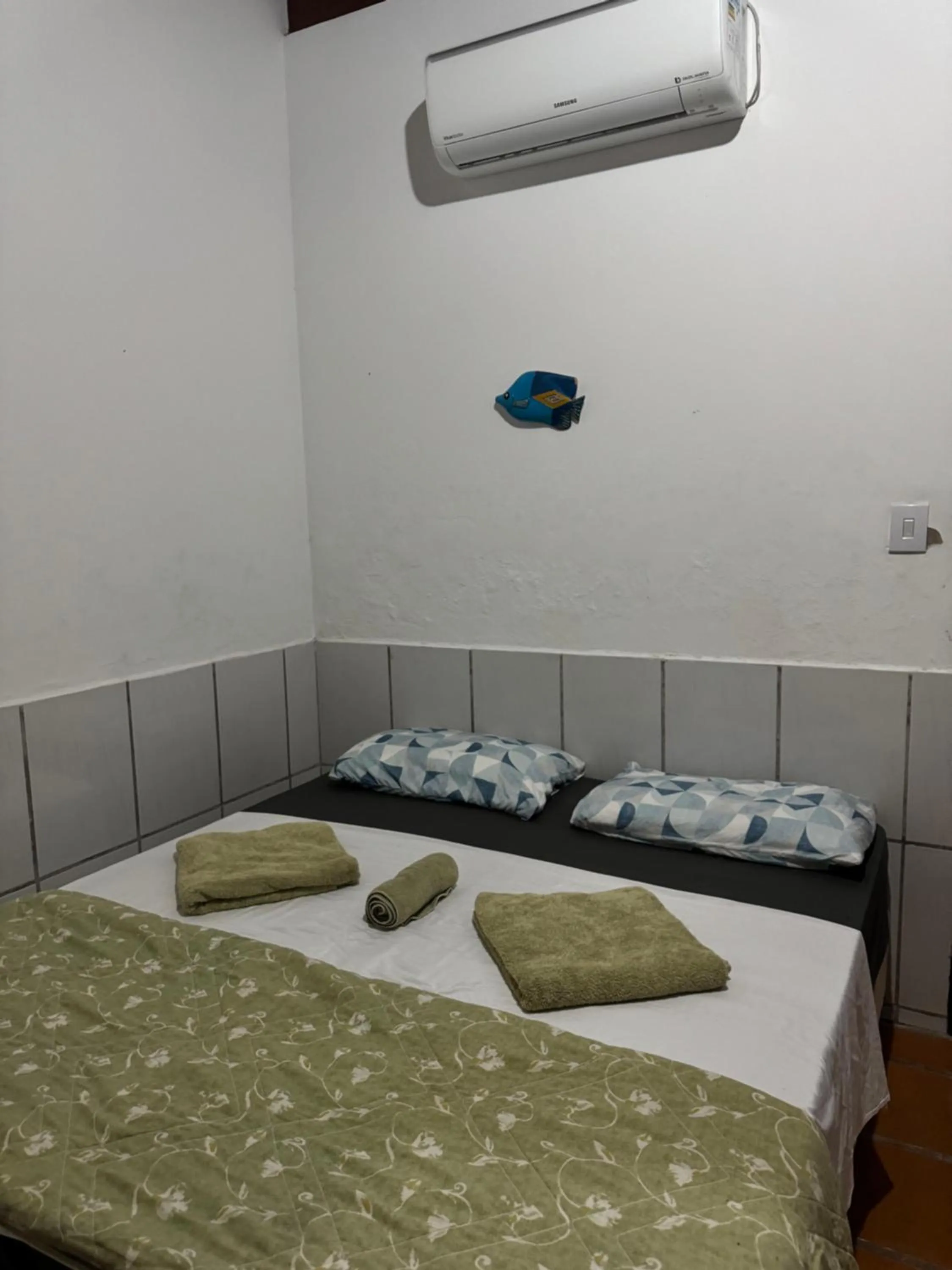 Bed in Pousada Villa Da Guarda