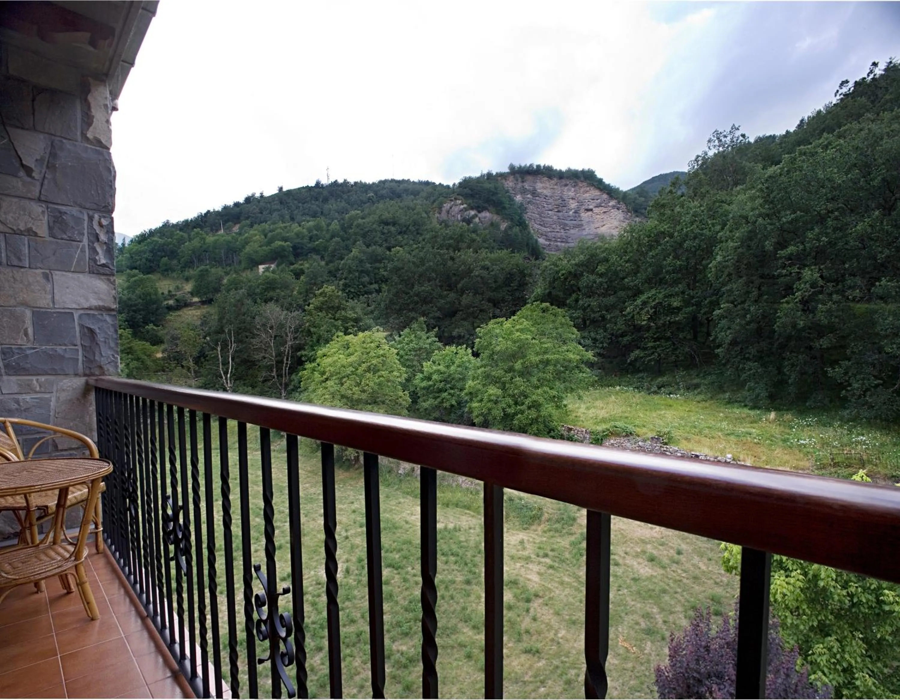 Mountain view in Hotel Latre