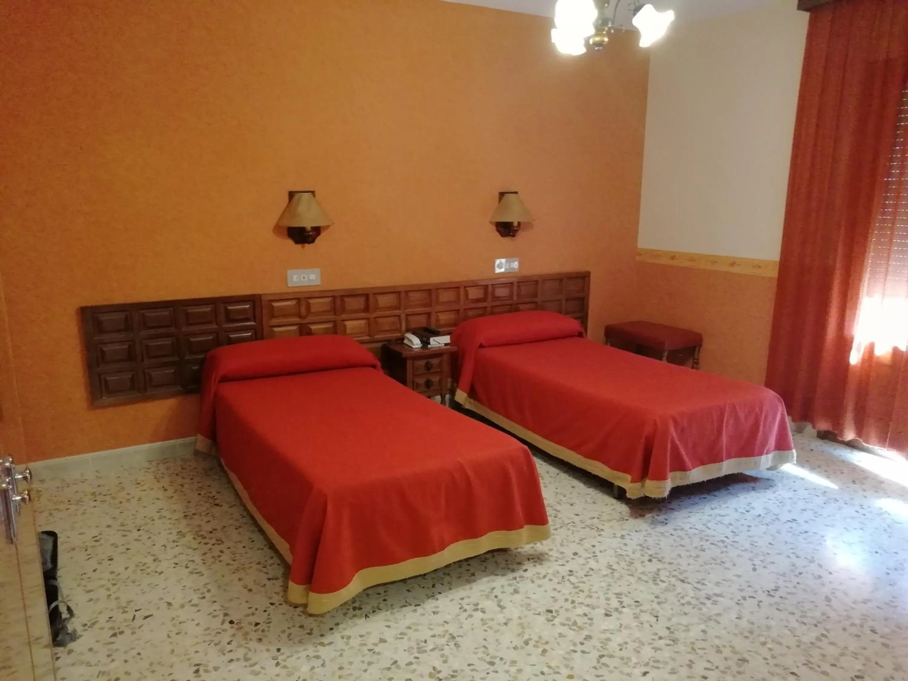 Bed in Hotel Latre