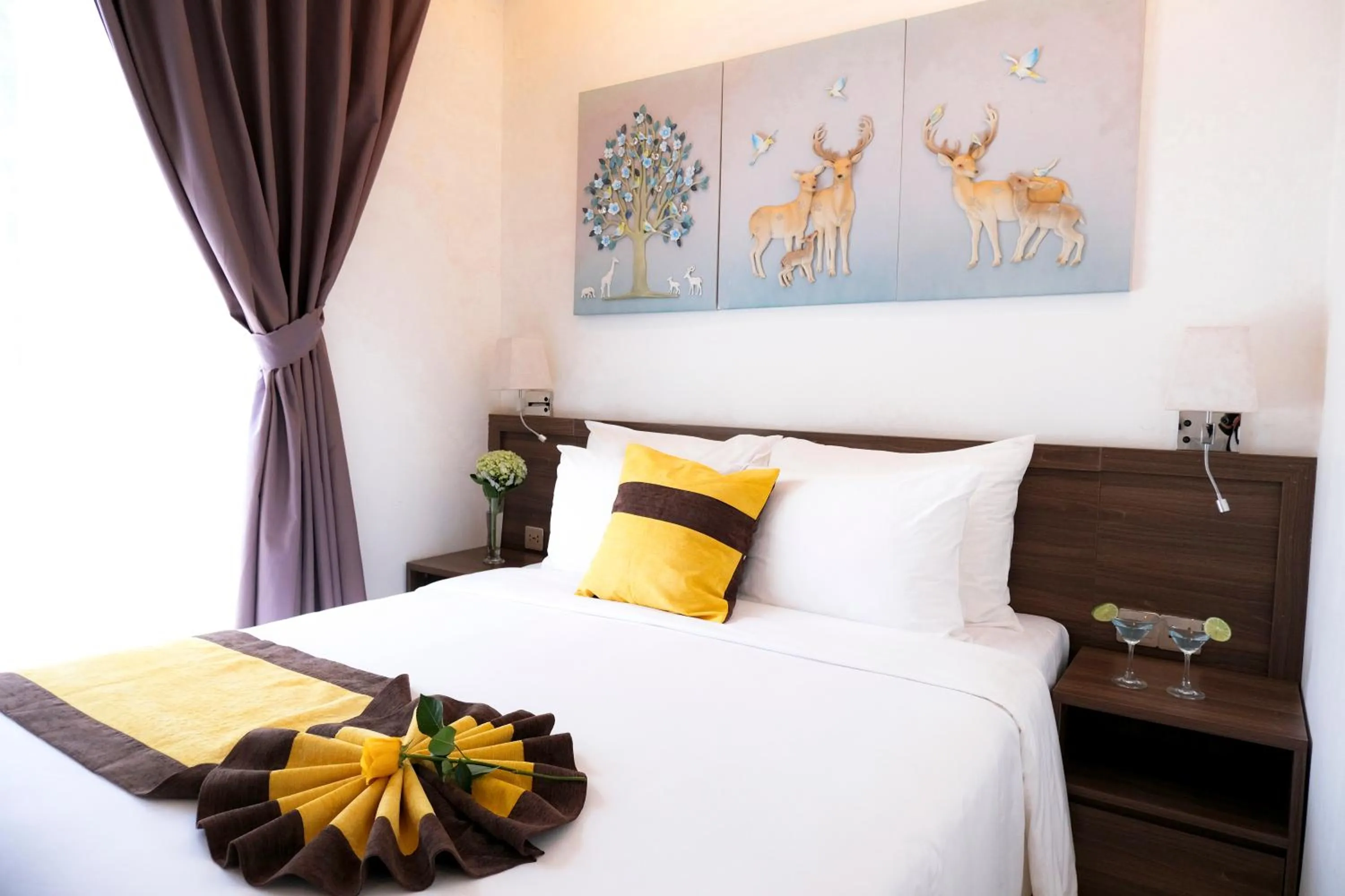 Bed in CEREJA Hotel & Resort Dalat