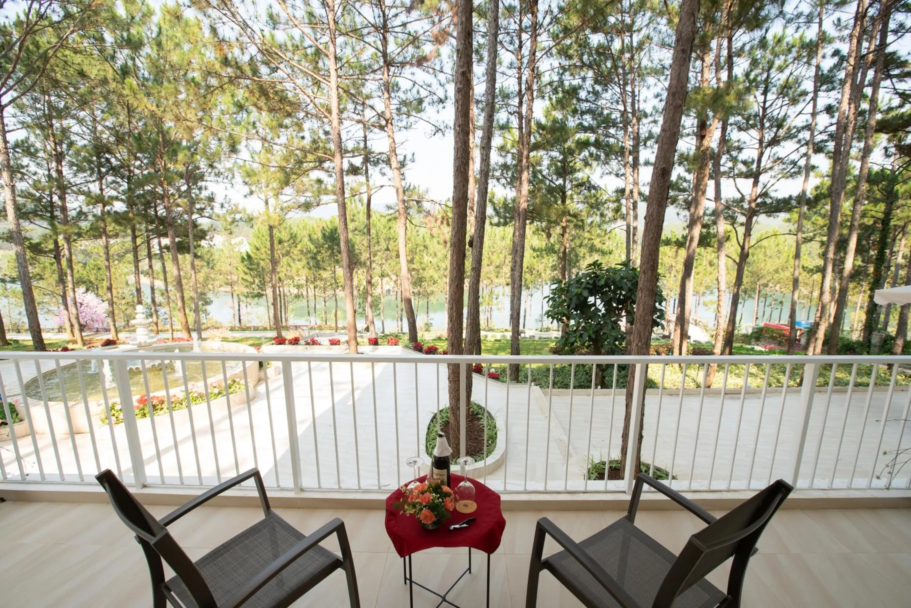 Balcony/Terrace in CEREJA Hotel & Resort Dalat