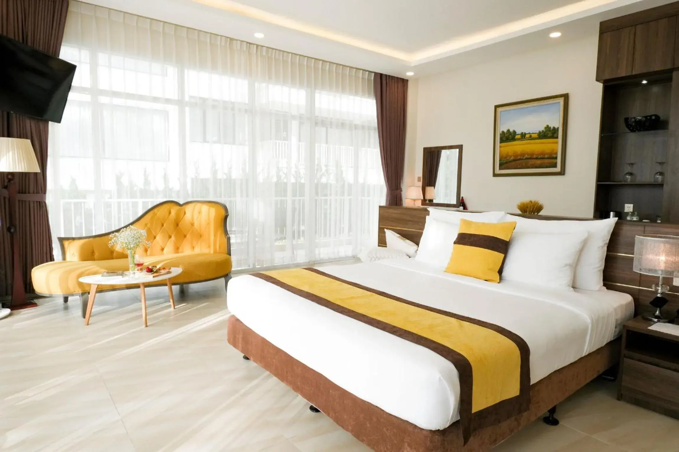 Bedroom, Bed in CEREJA Hotel & Resort Dalat Bedroom, Bed in CEREJA Hotel & Resort Dalat