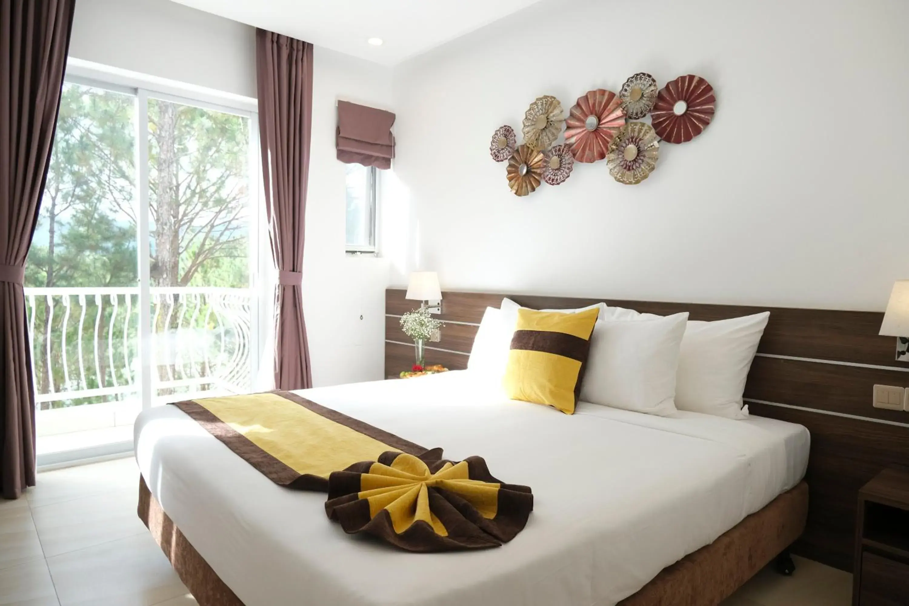 Bed in CEREJA Hotel & Resort Dalat Bed in CEREJA Hotel & Resort Dalat