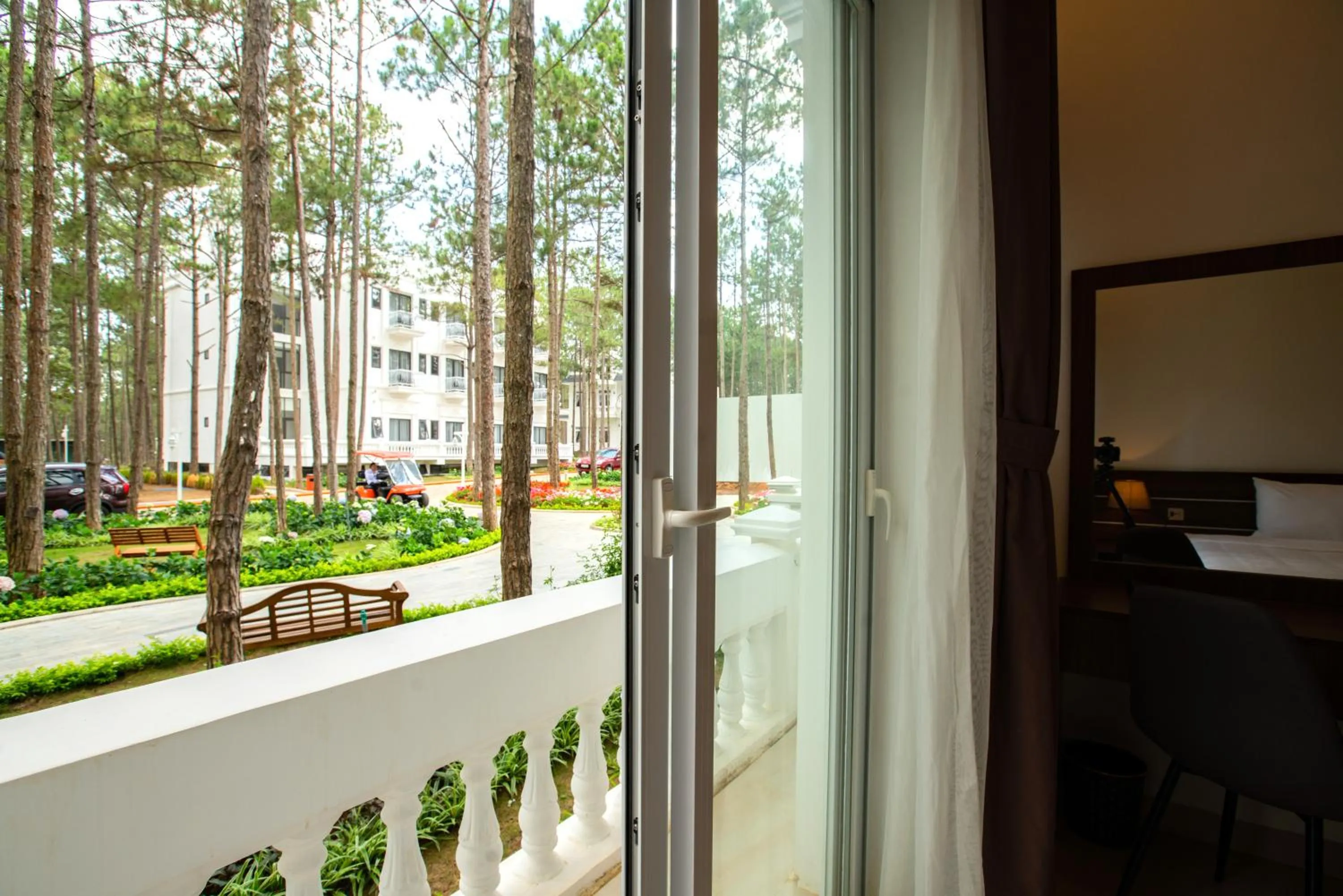 Balcony/Terrace in CEREJA Hotel & Resort Dalat