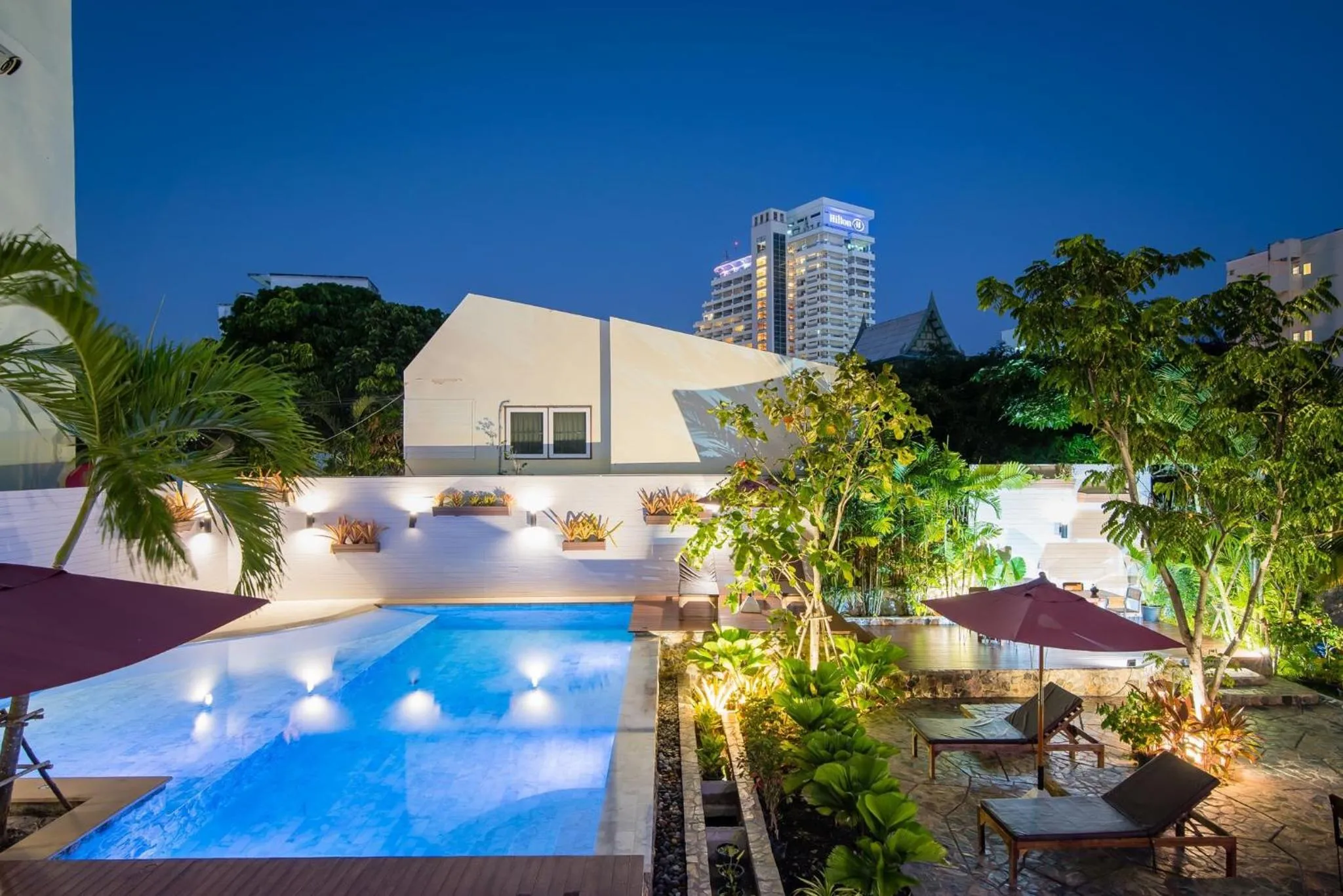 Swimming pool in Anchan Hotel & Spa