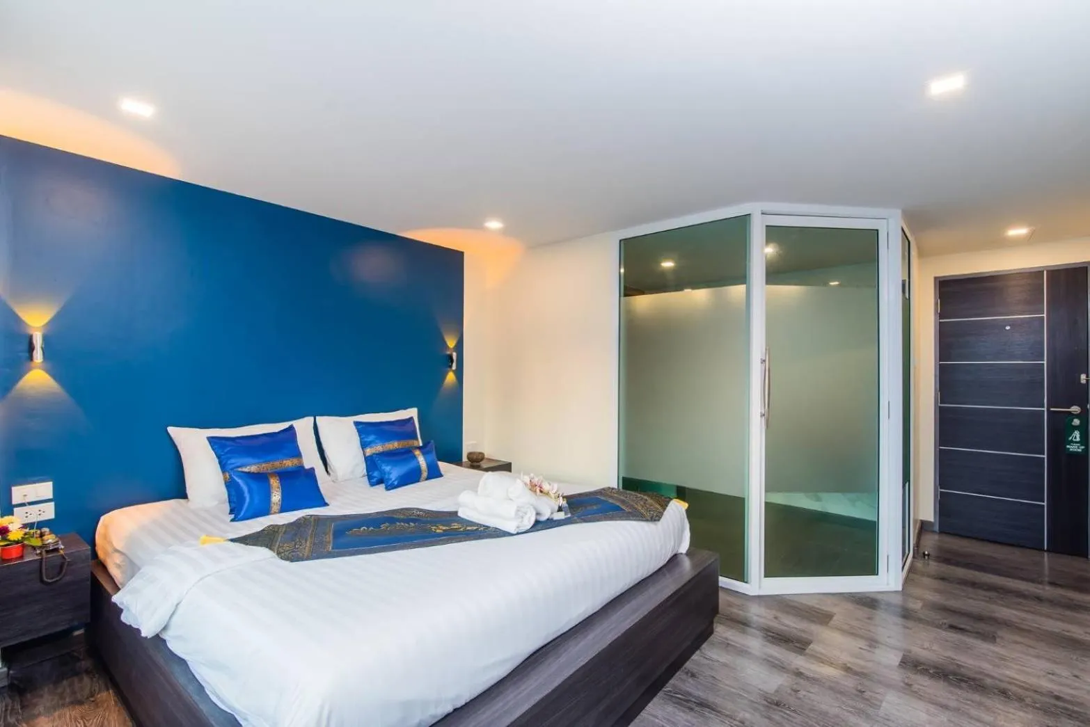 Bed in Anchan Hotel & Spa