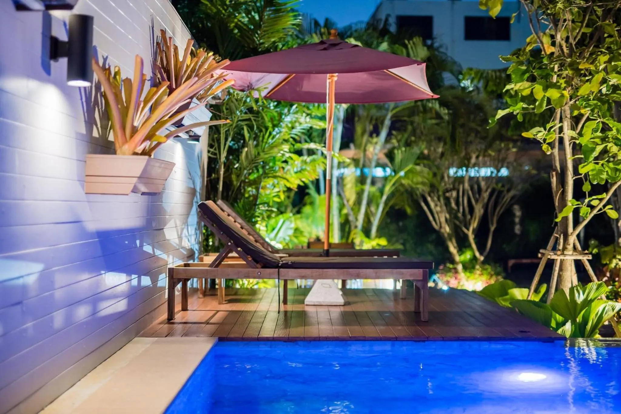 Swimming pool in Anchan Hotel & Spa