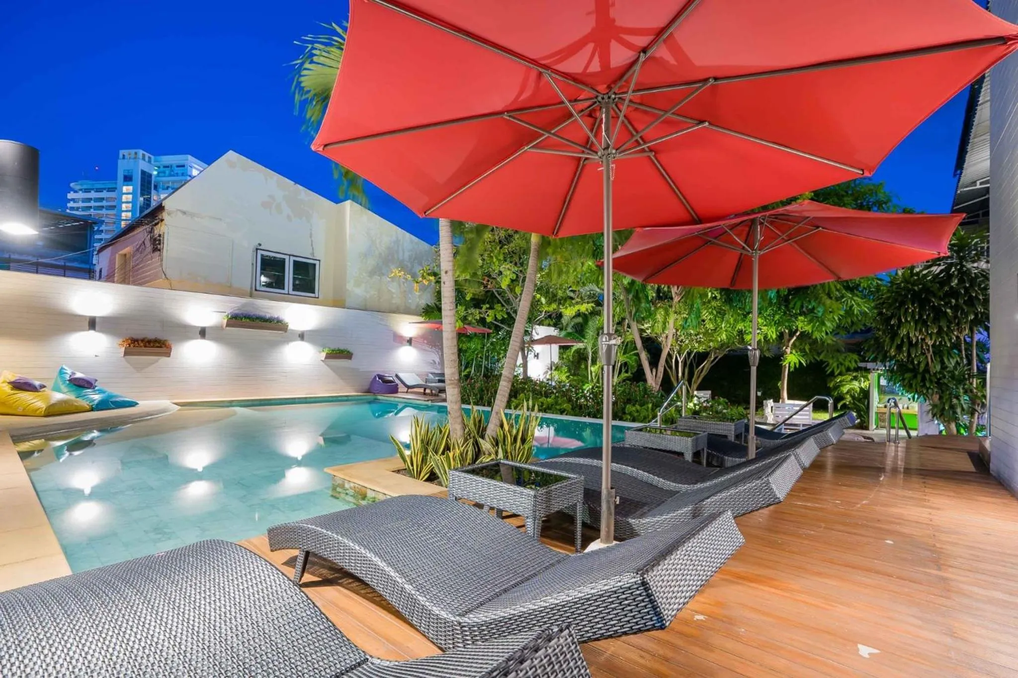 Patio in Anchan Hotel & Spa