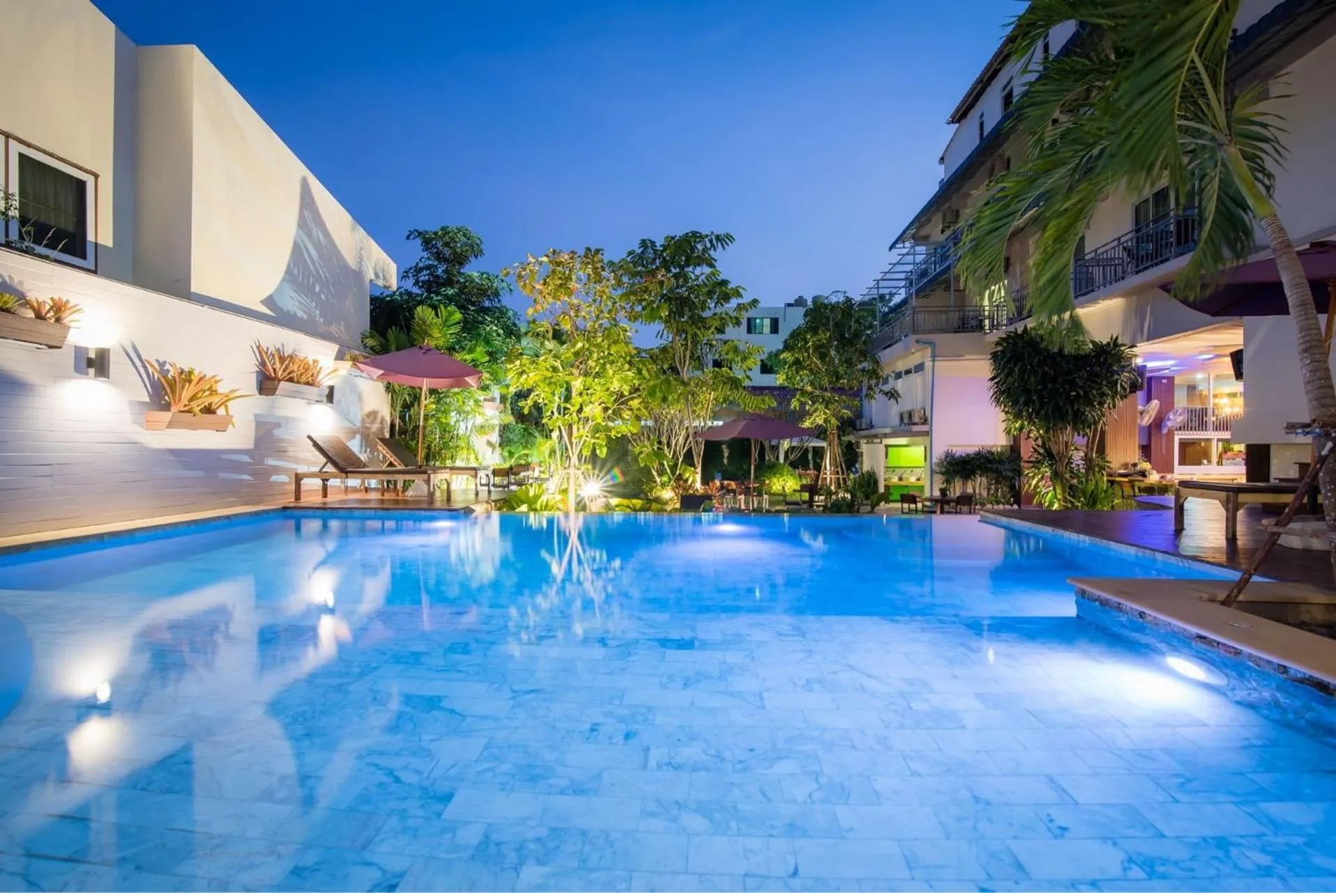 Swimming pool in Anchan Hotel & Spa