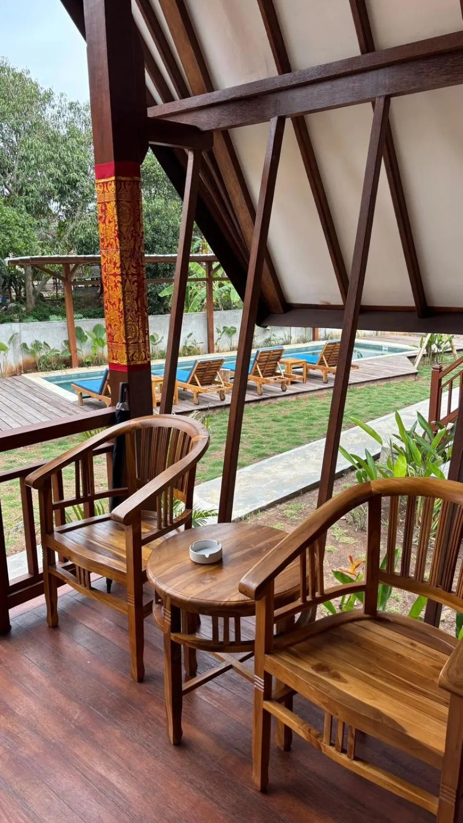 Balcony/Terrace in Castaway Island Hostel