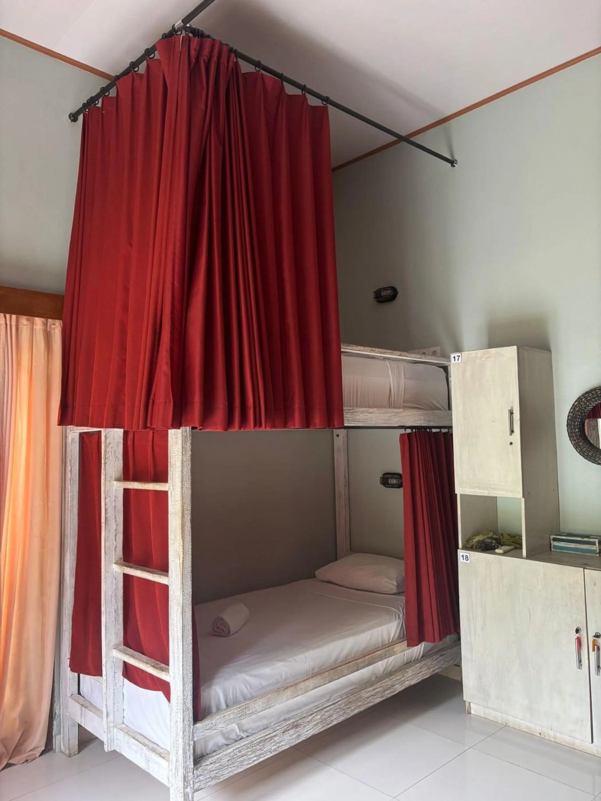 Bedroom, Bed in Castaway Island Hostel