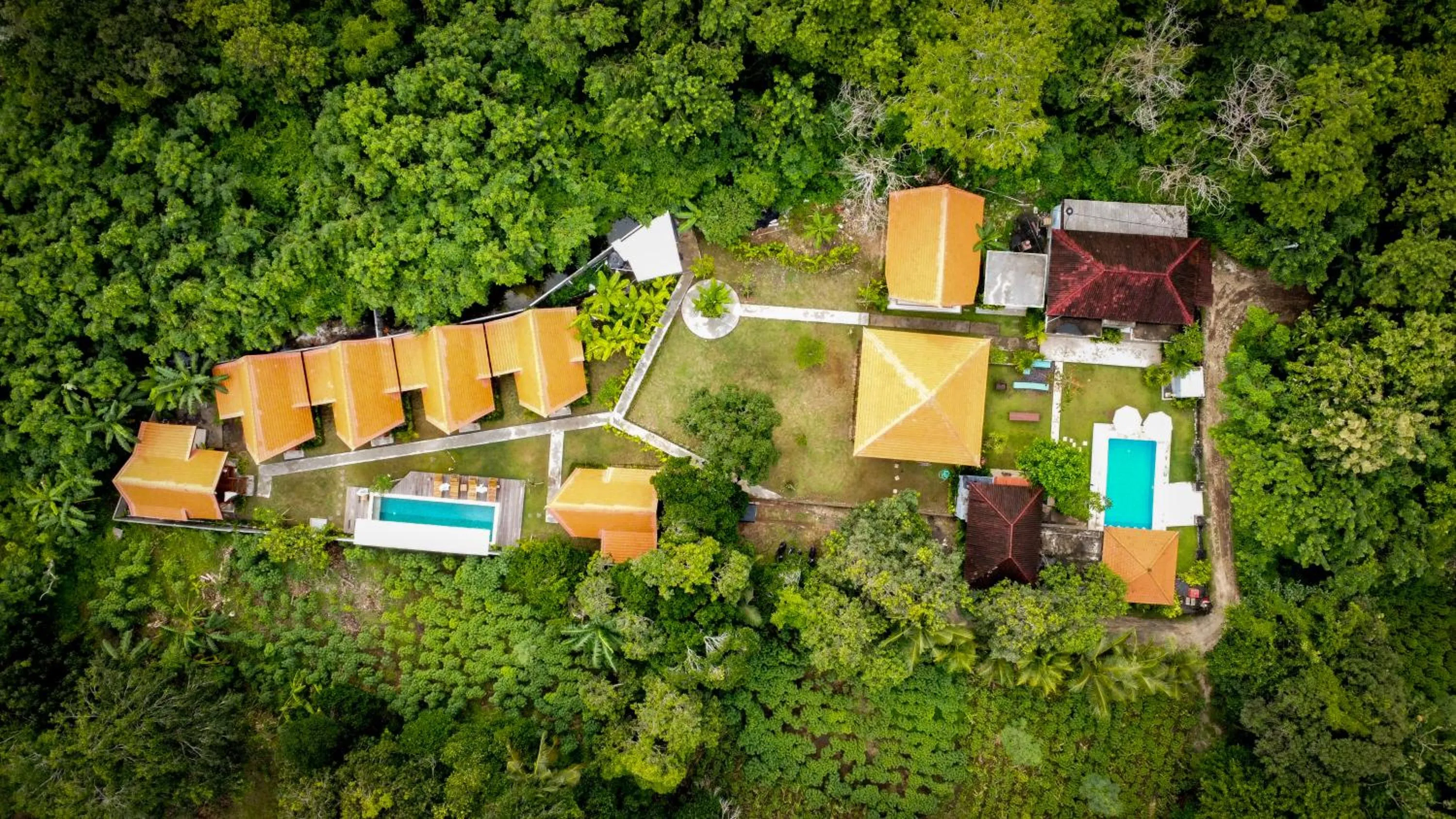 Property building in Castaway Island Hostel
