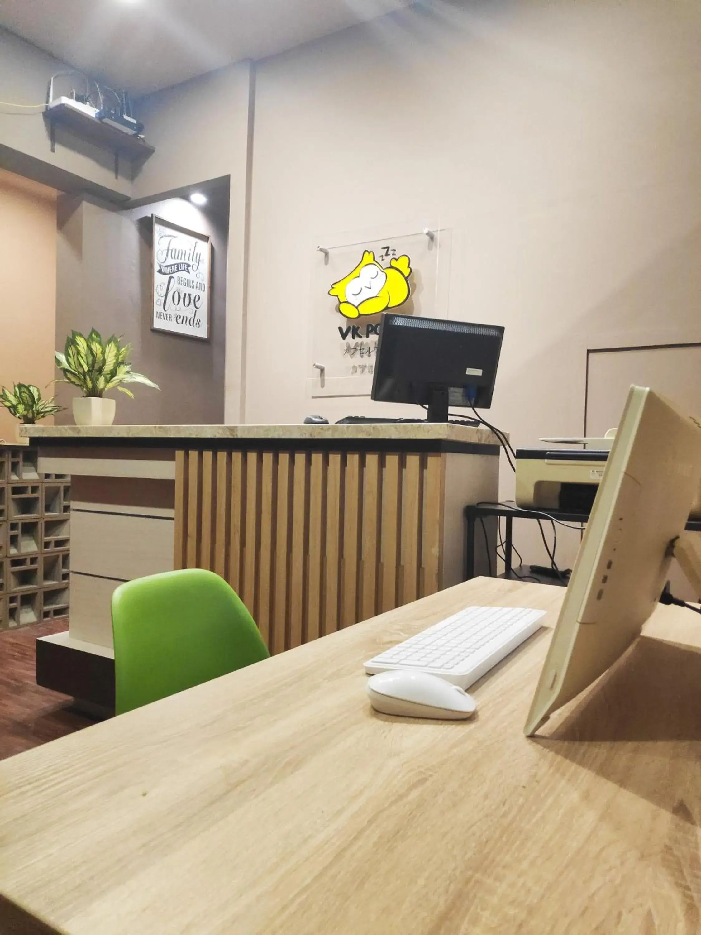 Lobby or reception in VK Pods PIK Lobby or reception in VK Pods PIK