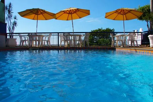 Swimming pool in Pousada da Memeia