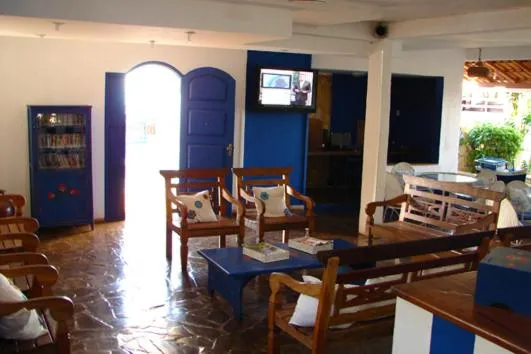 Lobby or reception in Pousada da Memeia
