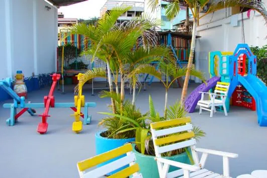 Children play ground in Pousada da Memeia