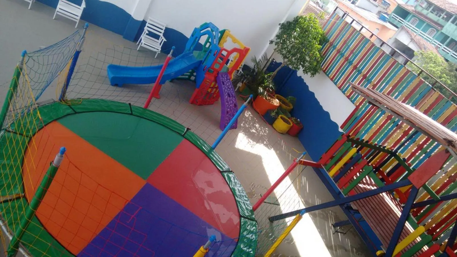 Children play ground in Pousada da Memeia