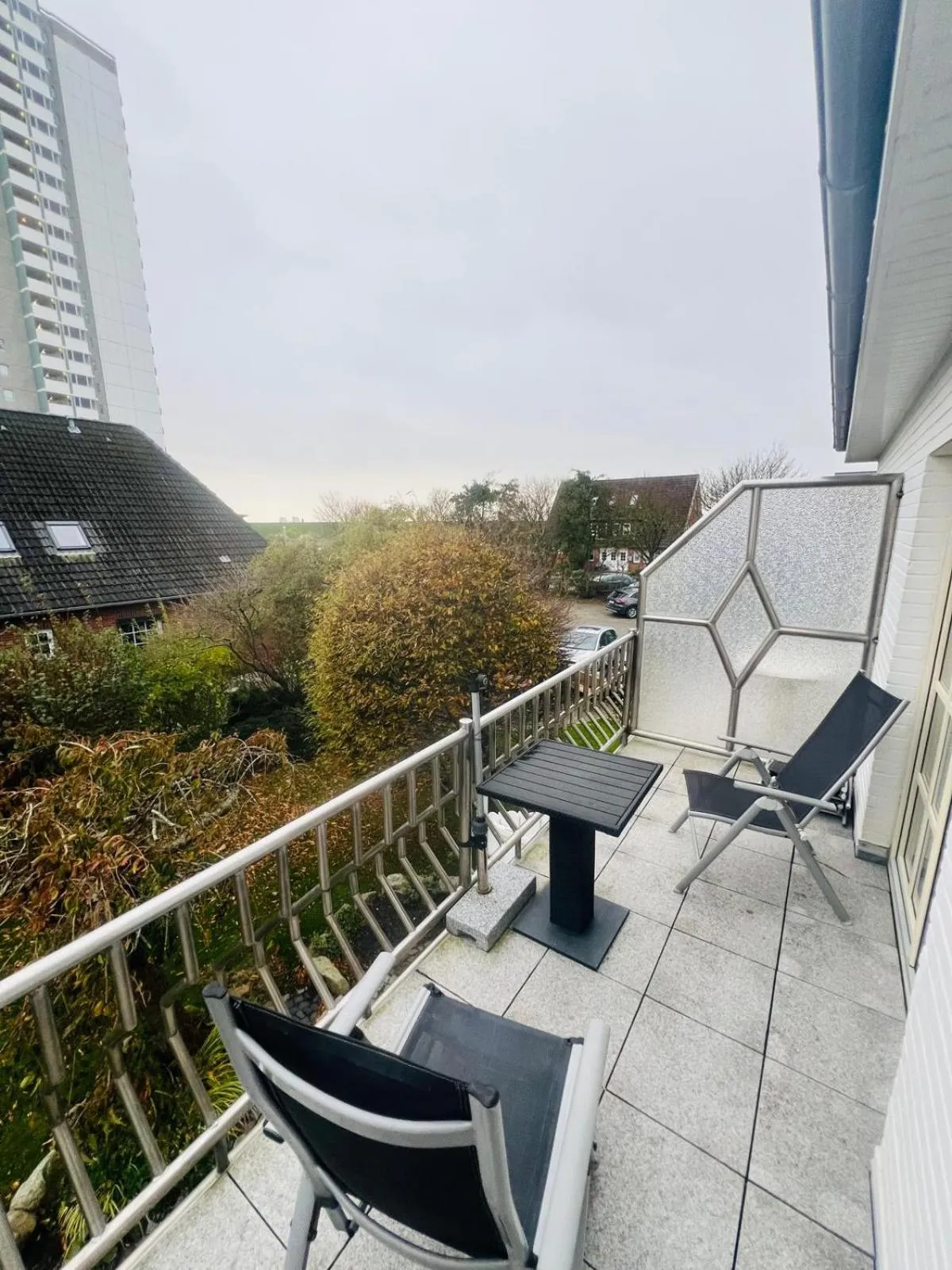 Balcony/Terrace in Hotel garni Seeluft Büsum