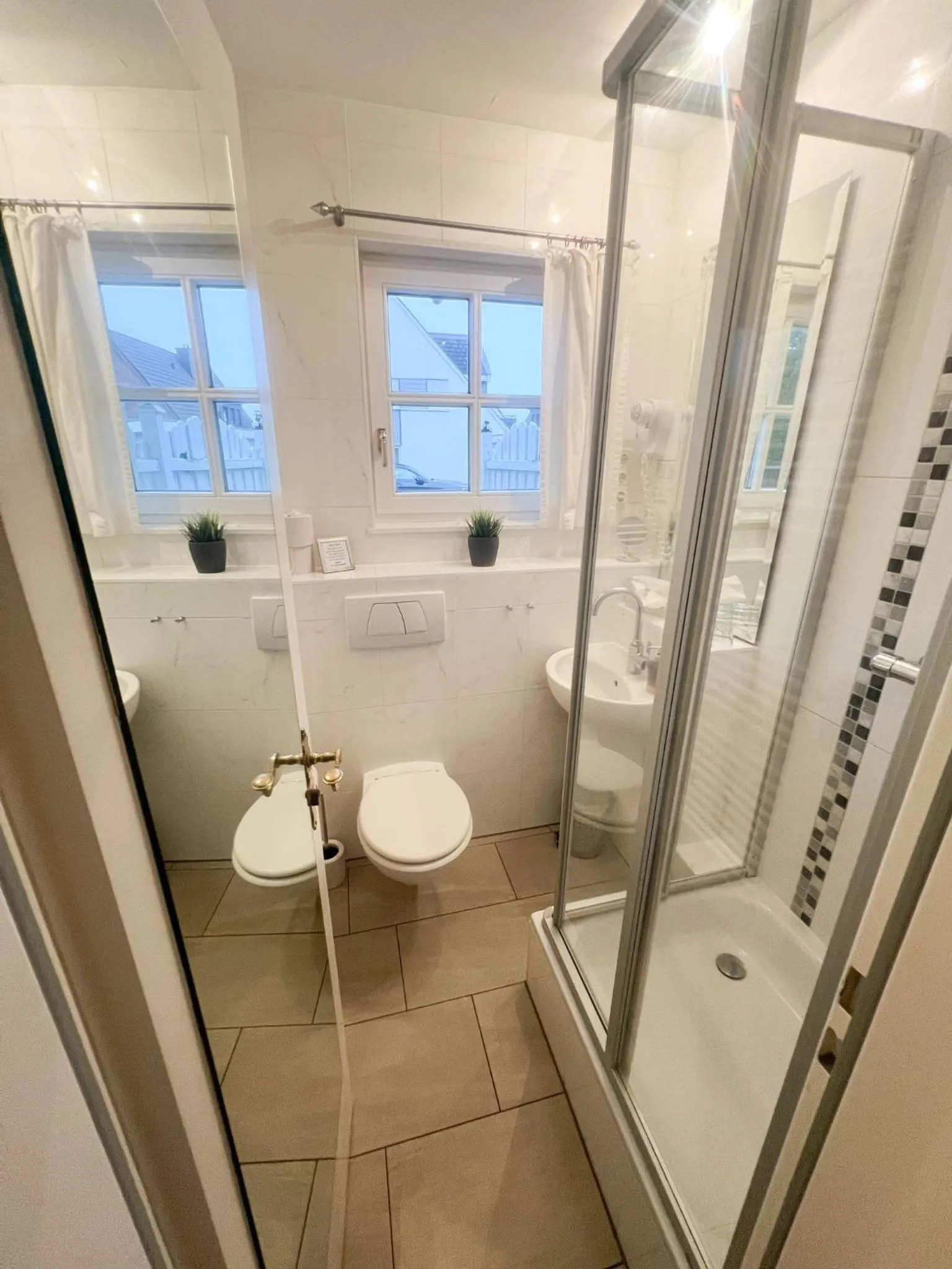 Bathroom in Hotel garni Seeluft Büsum