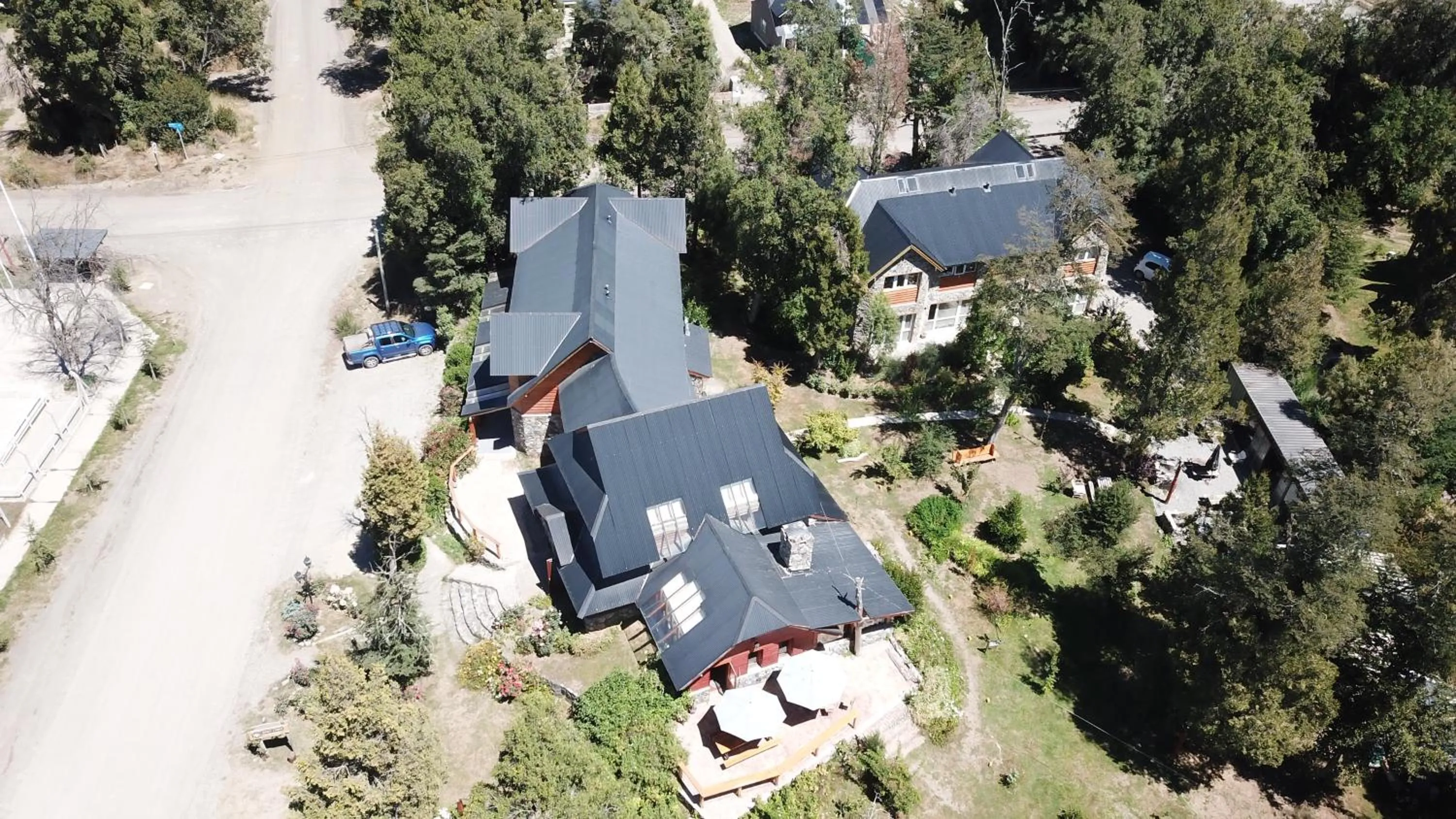Bird's eye view in Hostería Bajo Cero