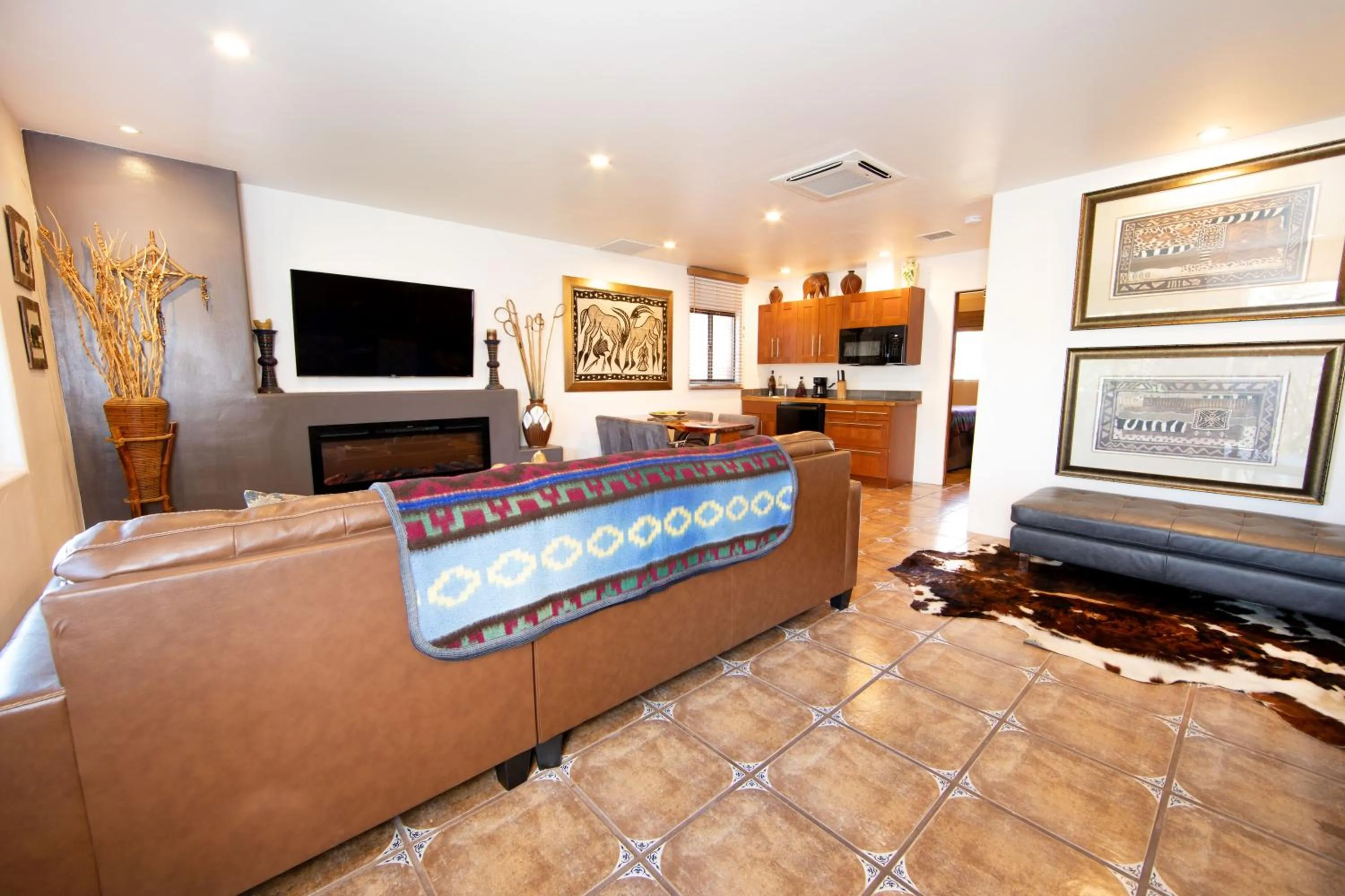 Living room in A Sunset Chateau