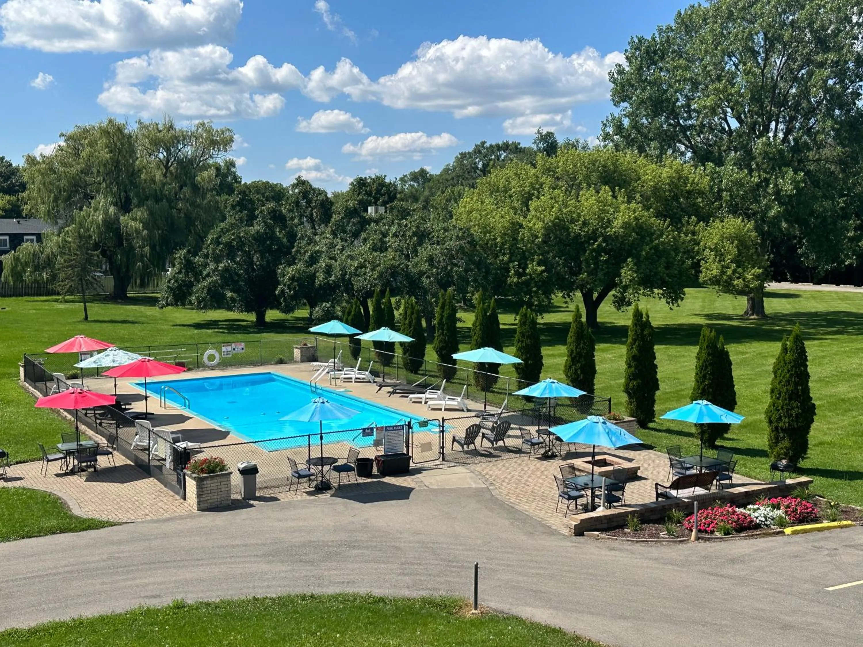 Natural landscape in Geneva Wells Inn