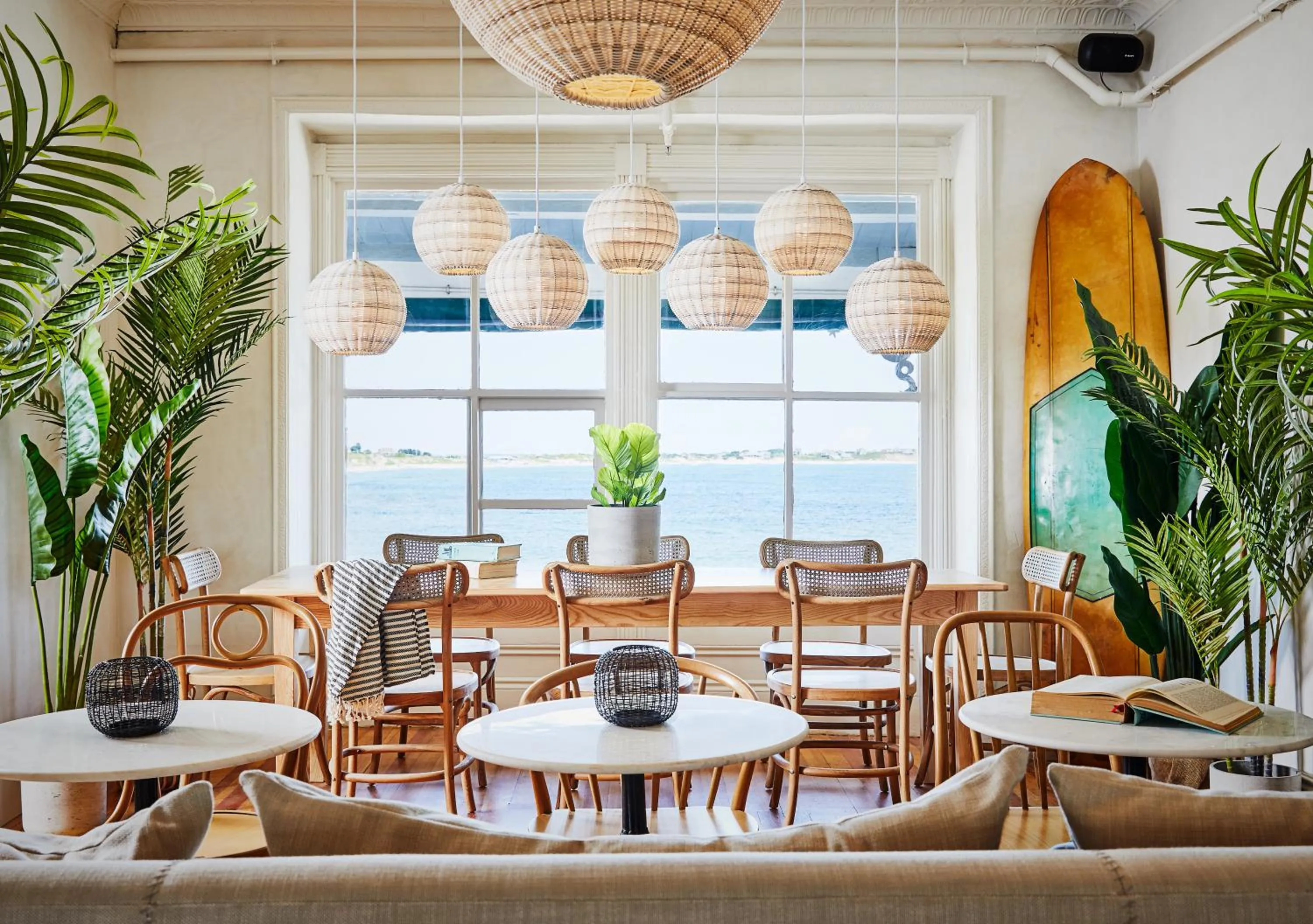 Dining area in Block Island Beach House