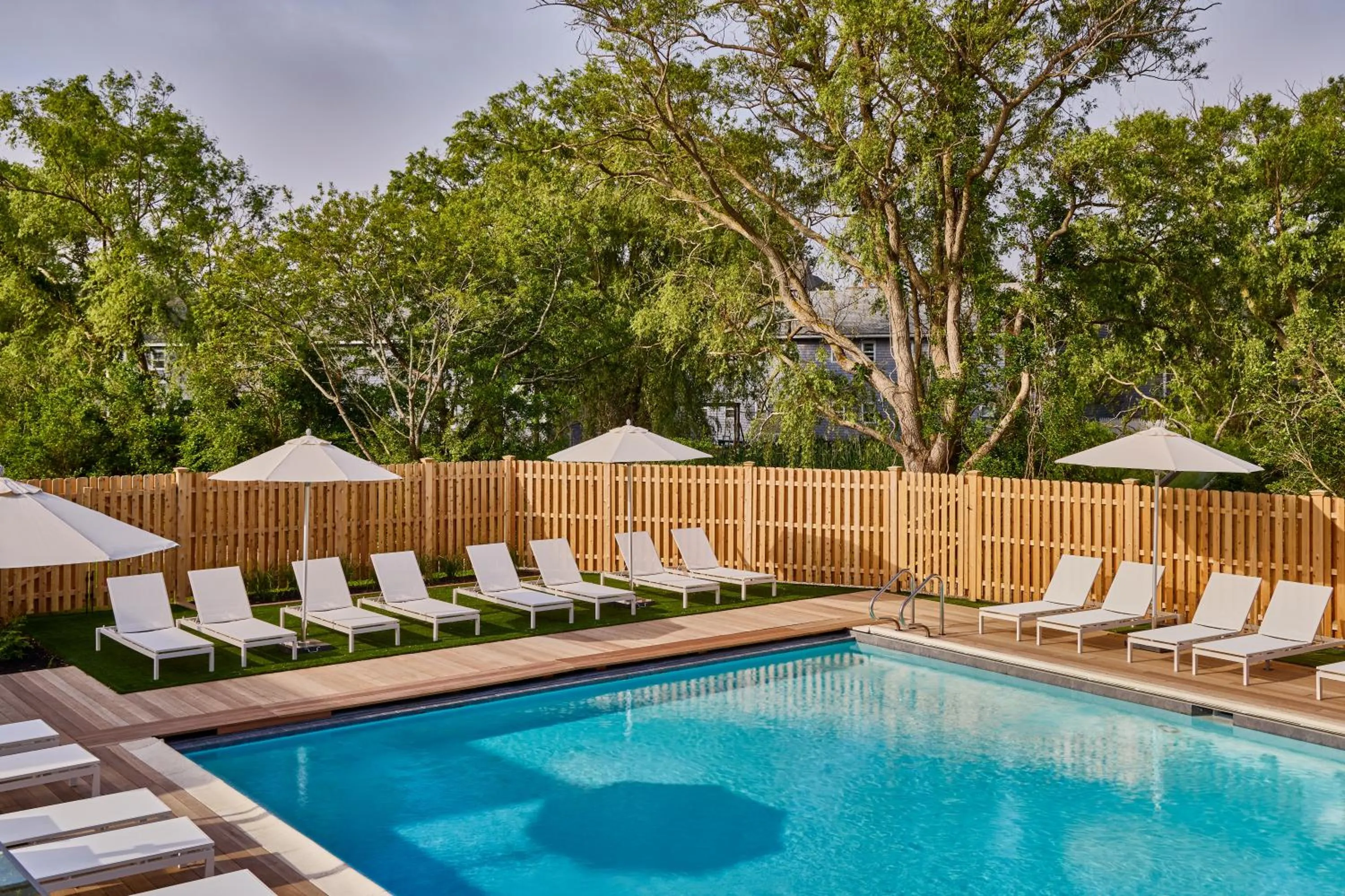 Swimming pool in Block Island Beach House