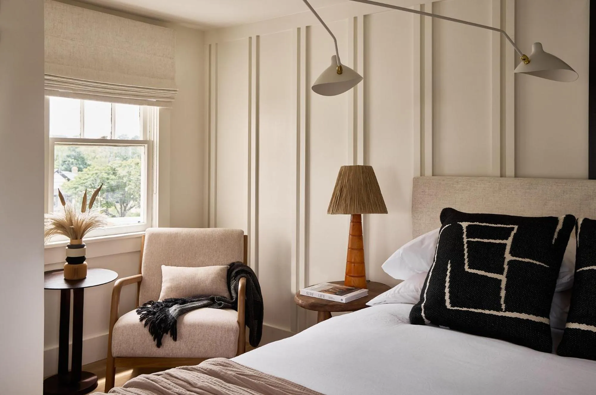 Bedroom, Bed in Block Island Beach House