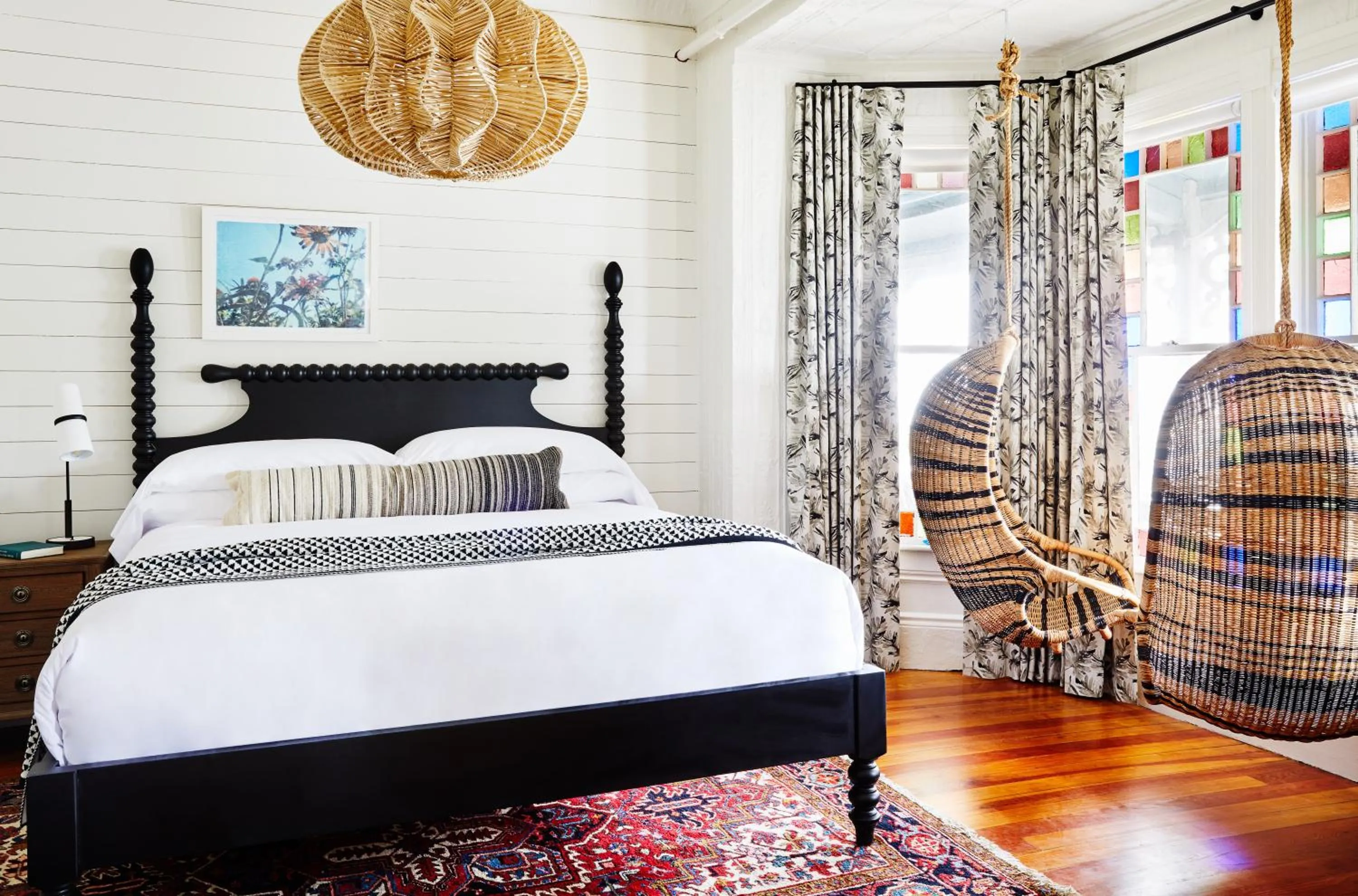 Bedroom, Bed in Block Island Beach House