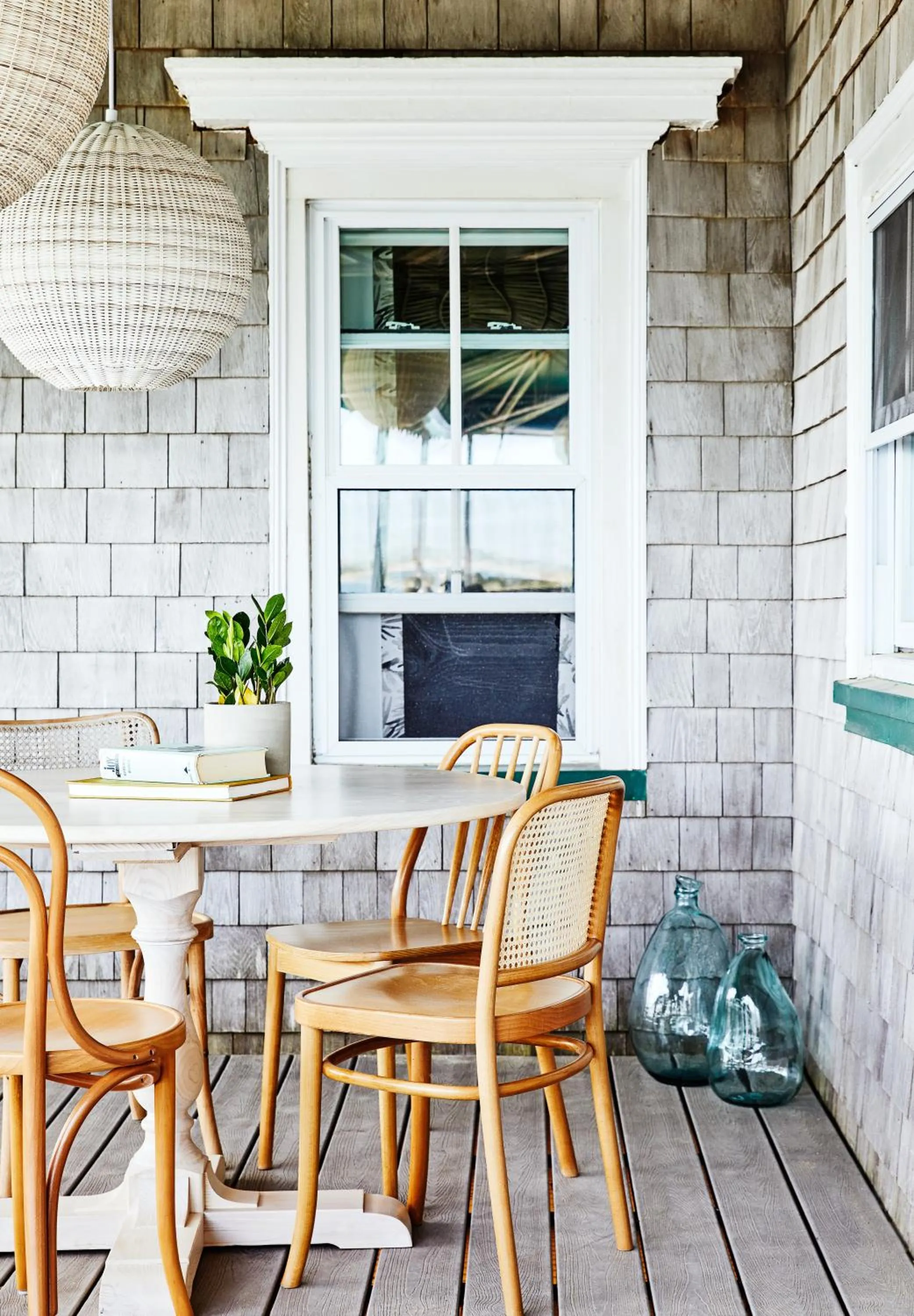 Patio in Block Island Beach House