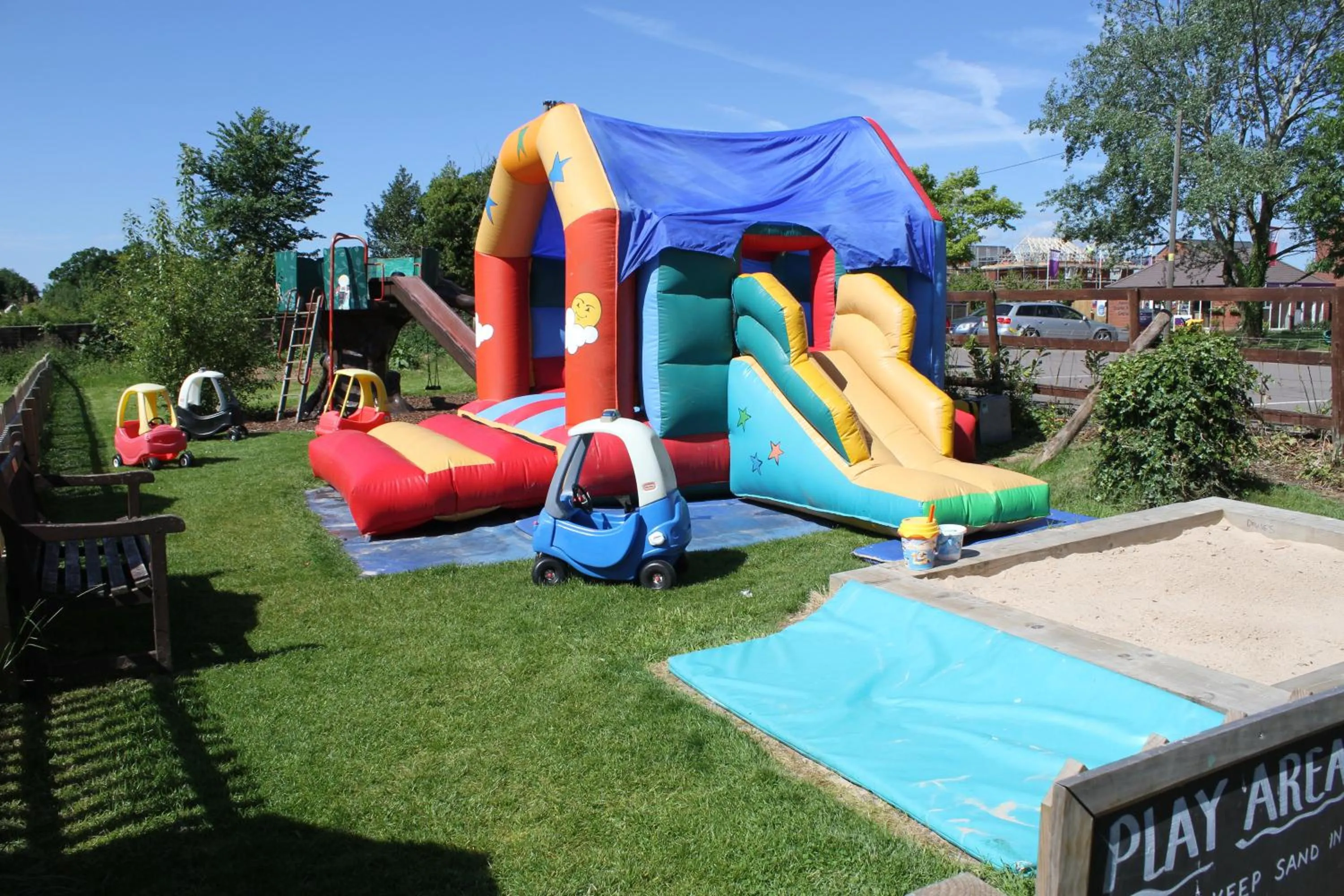 Children play ground in The Bell Inn