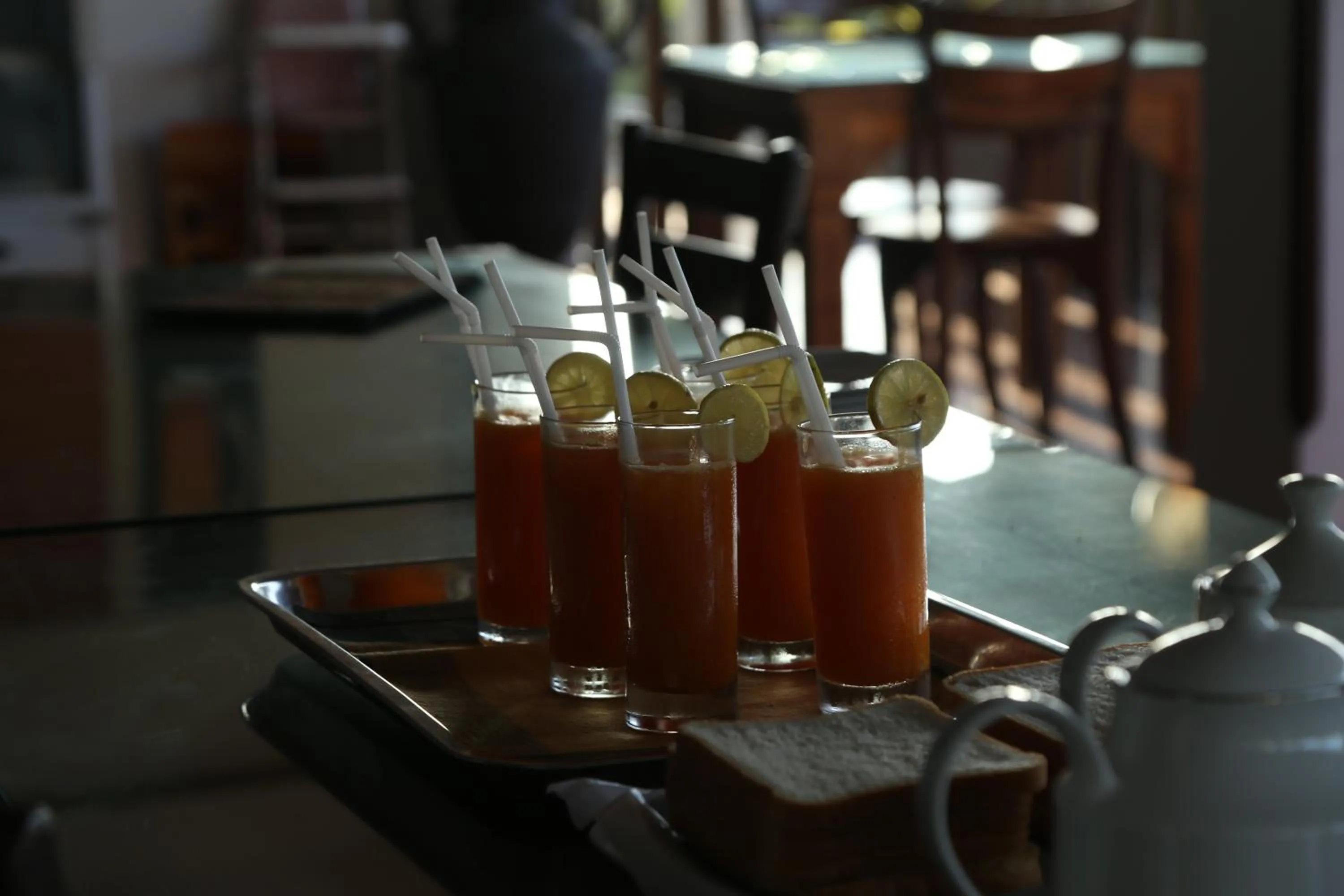 Breakfast in Seafood Restaurant and Motel