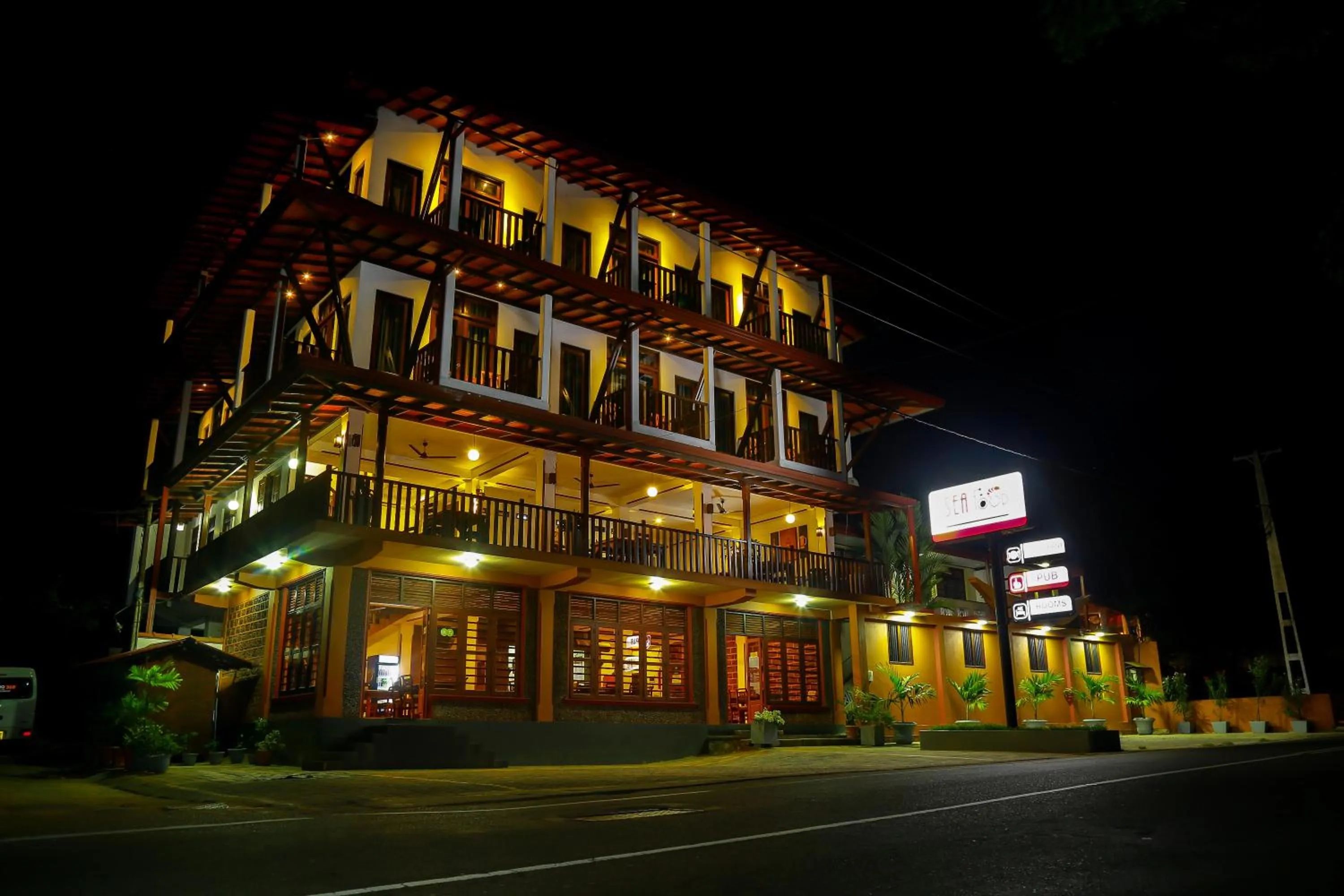 Property building in Seafood Restaurant and Motel