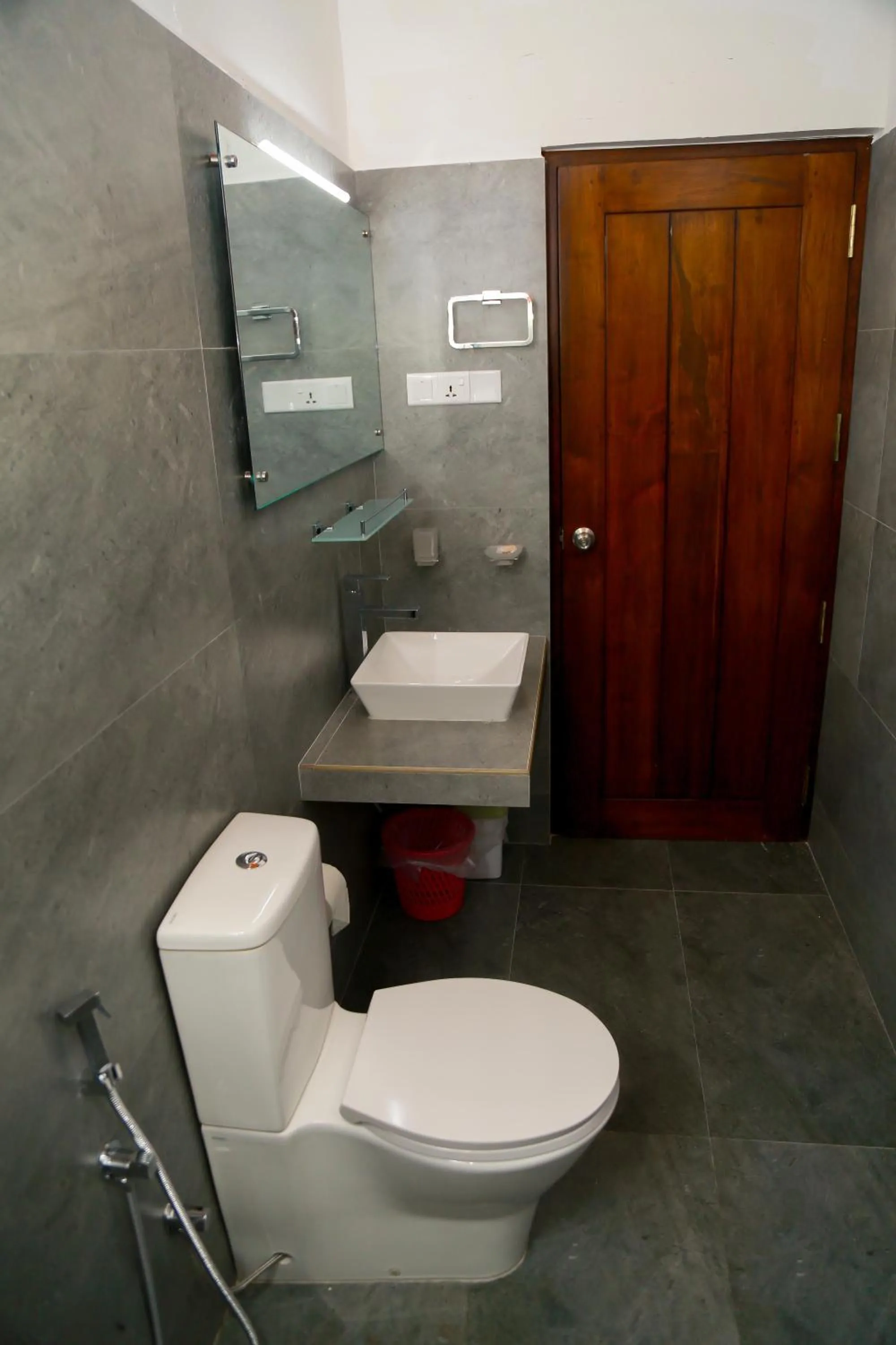 Bathroom in Seafood Restaurant and Motel