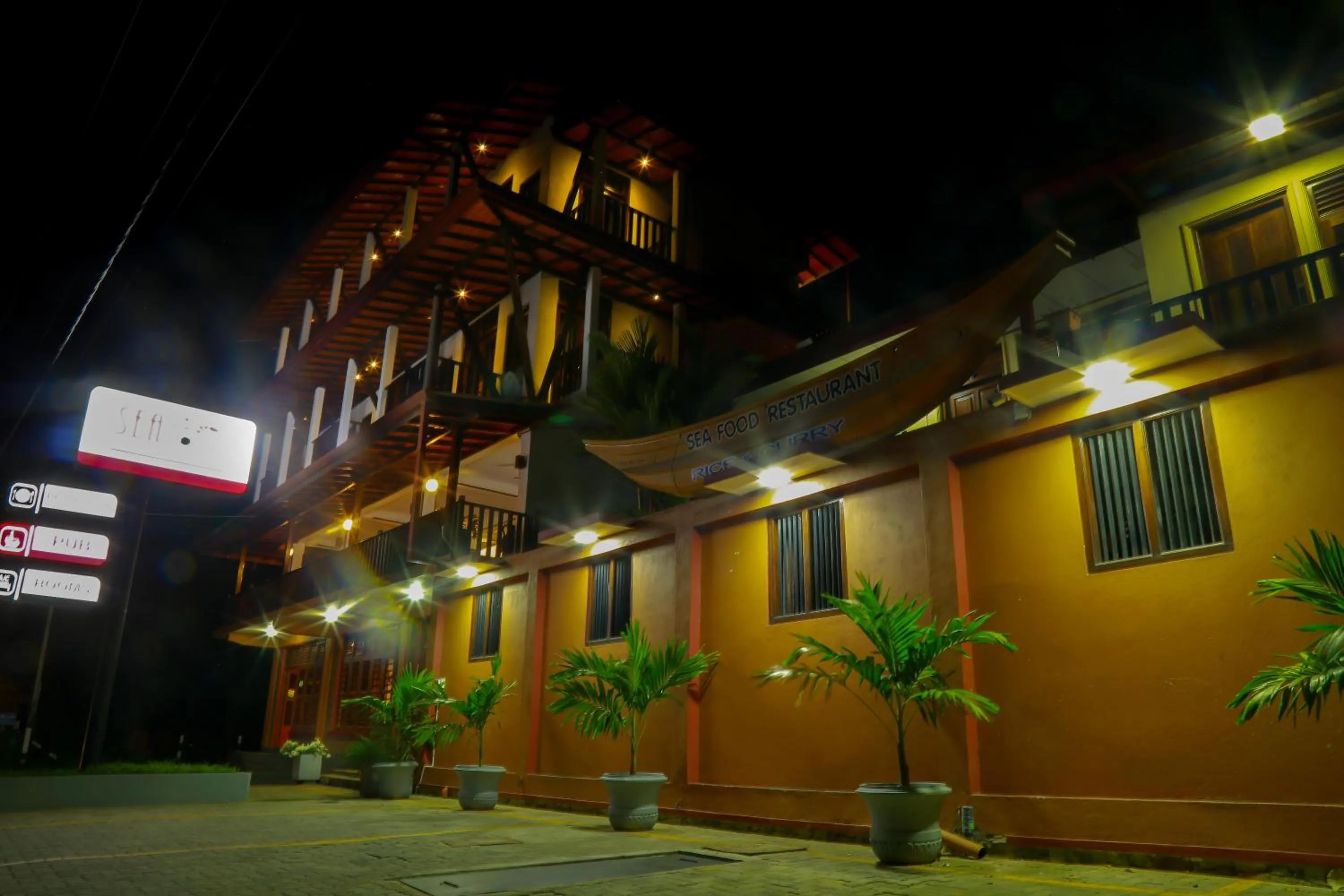 Property building in Seafood Restaurant and Motel