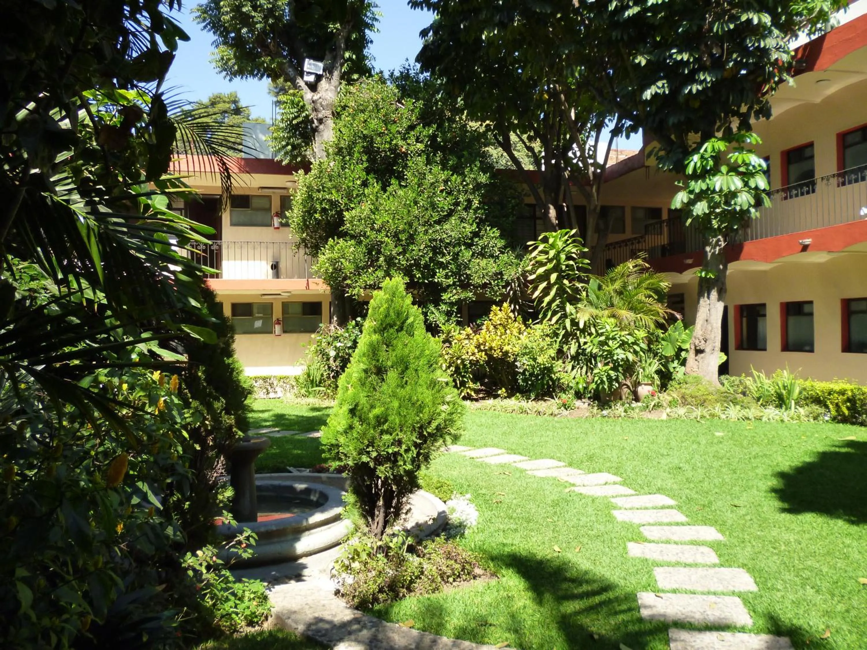 Garden in Hotel La Casona del Llano