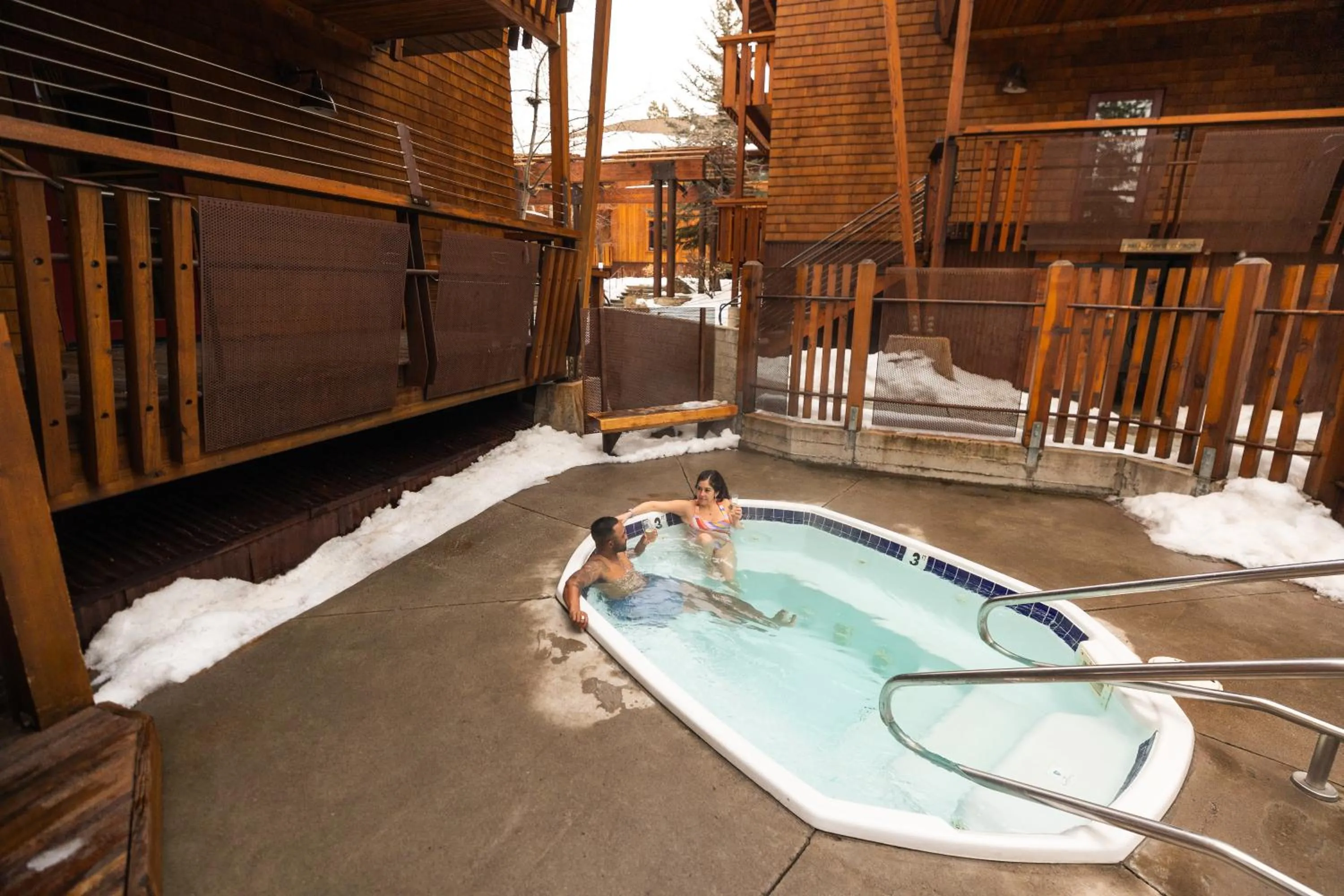 Hot Tub in Gravity Haus Truckee-Tahoe