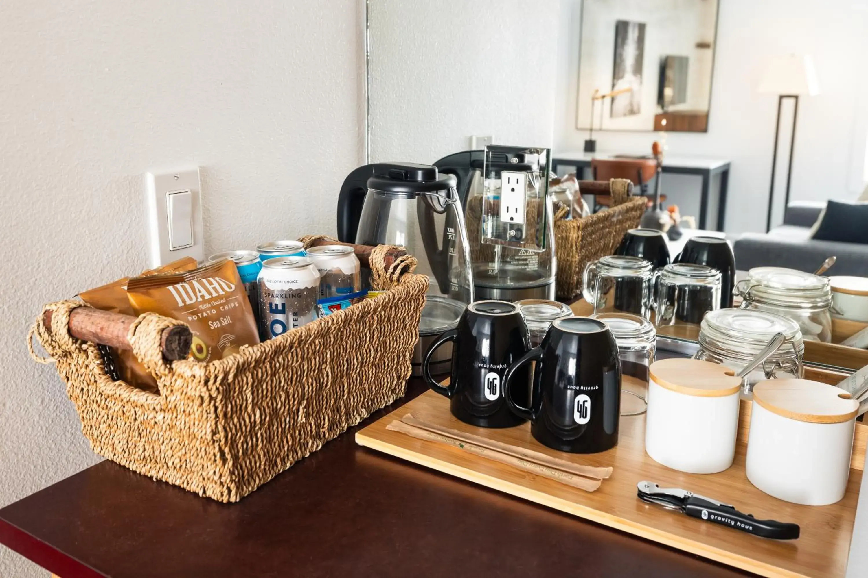 Food and drinks in Gravity Haus Truckee-Tahoe Food and drinks in Gravity Haus Truckee-Tahoe