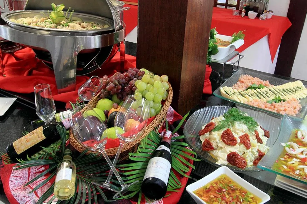 Food close-up in Salvetti Praia Hotel