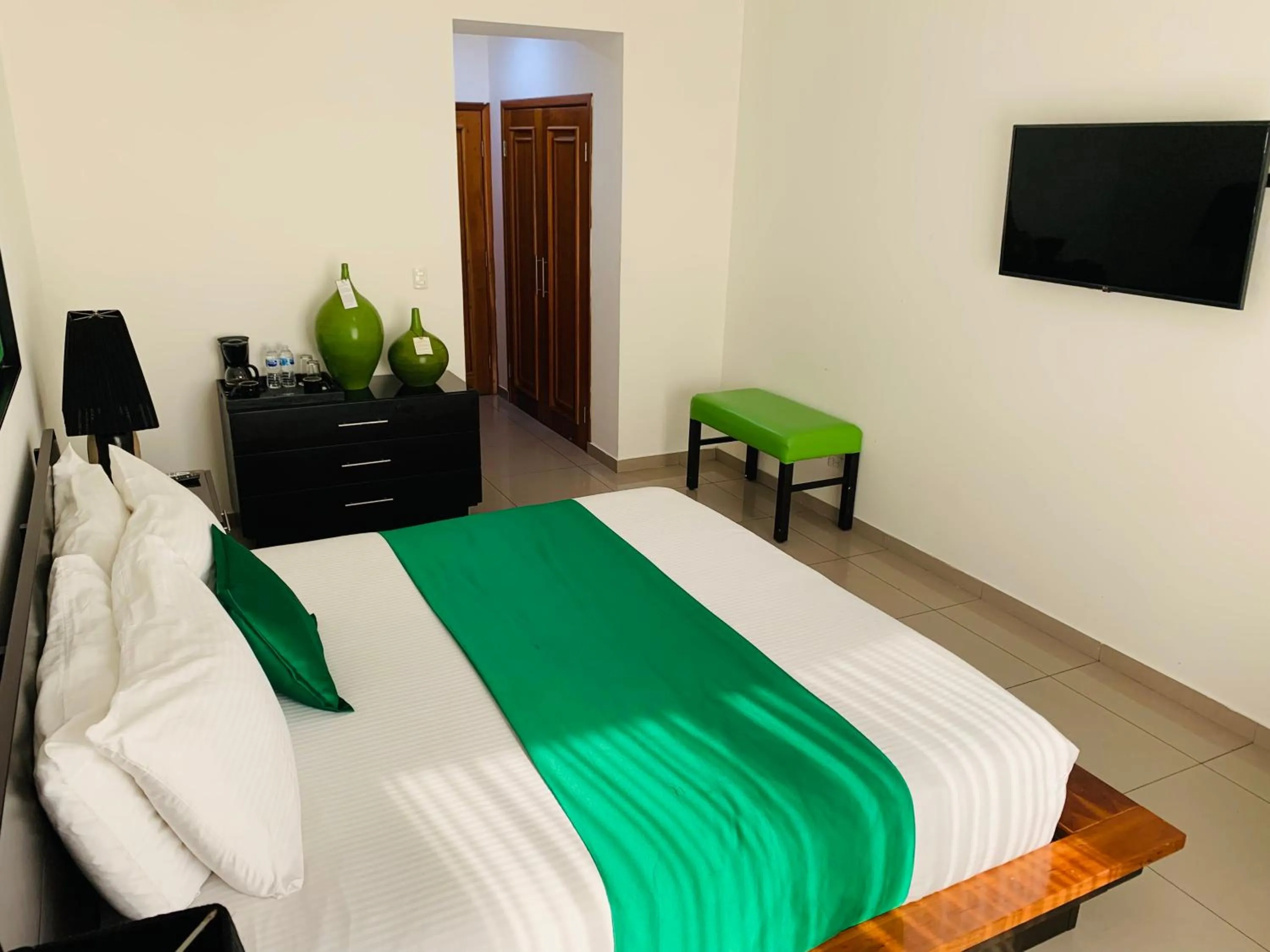 Bed in Hotel Galerias HN