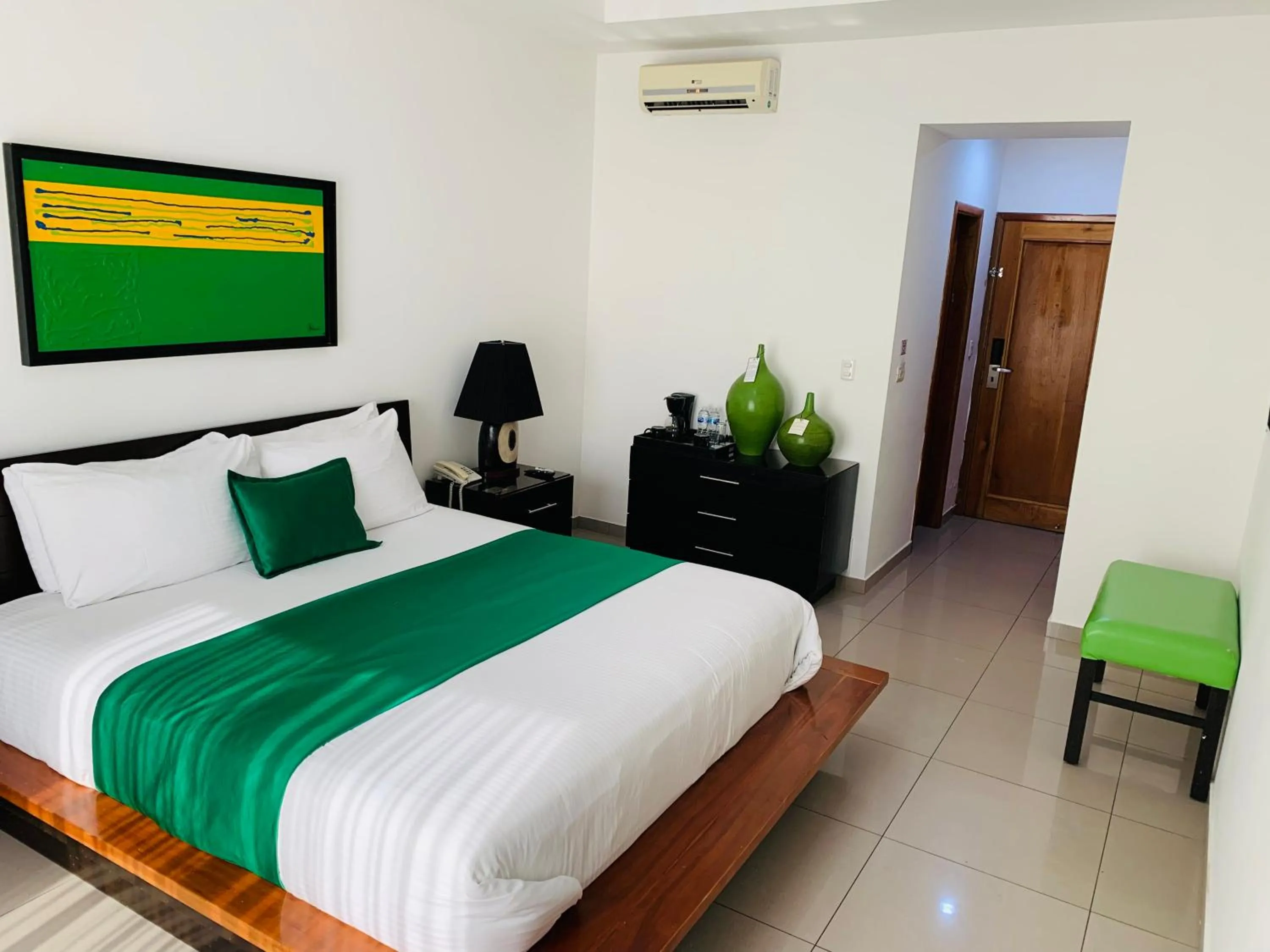 Bed in Hotel Galerias HN