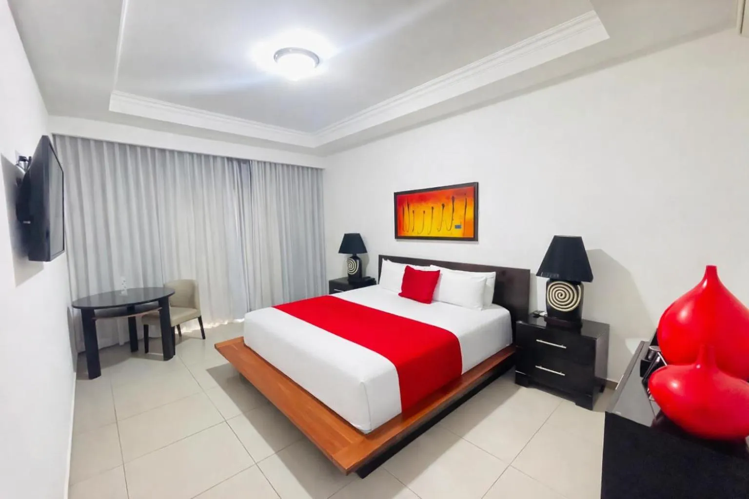 Bed in Hotel Galerias HN