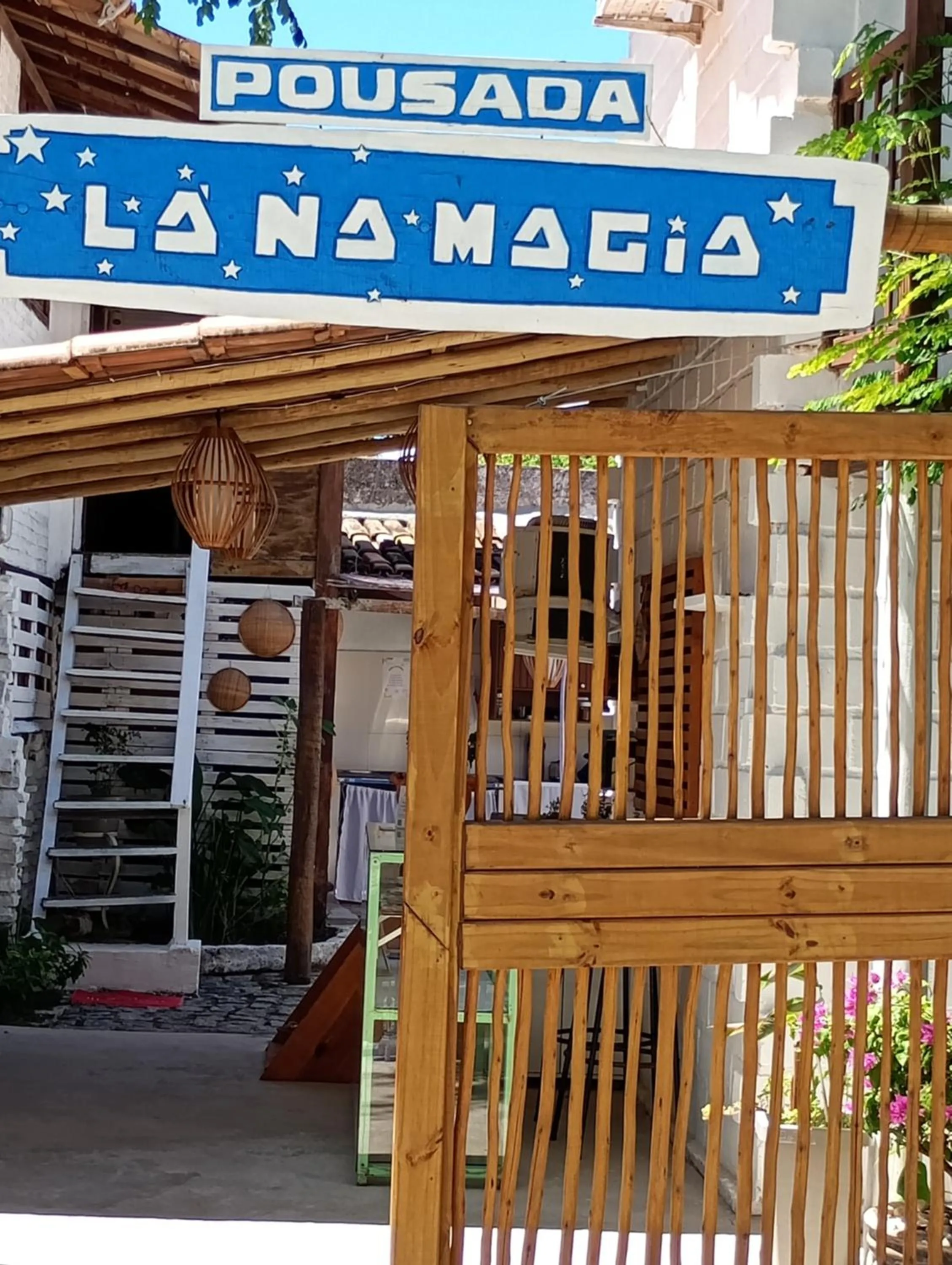 Street view in Pousada Lá na Magia