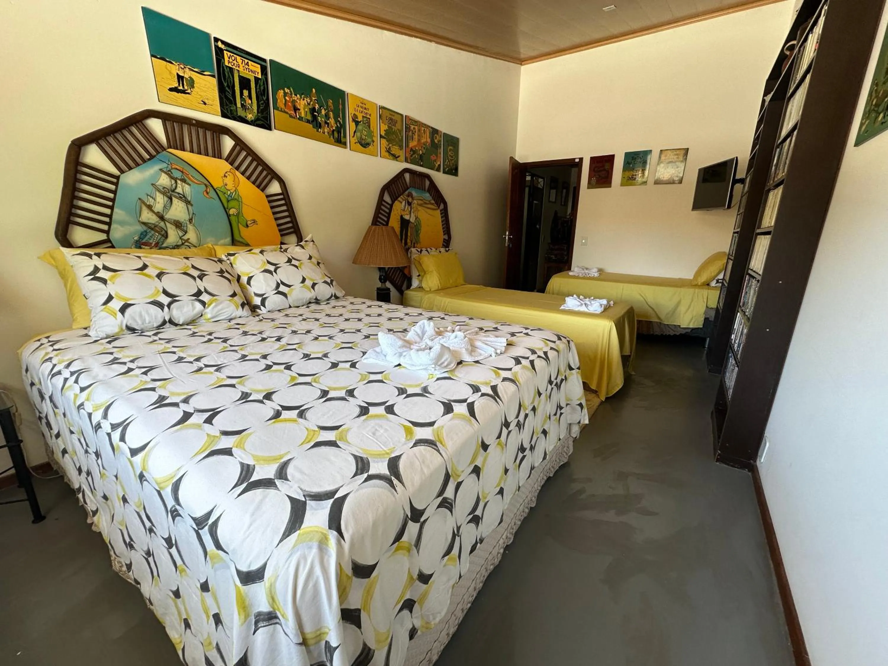 Bed in Flor de Limão Hotel Boutique